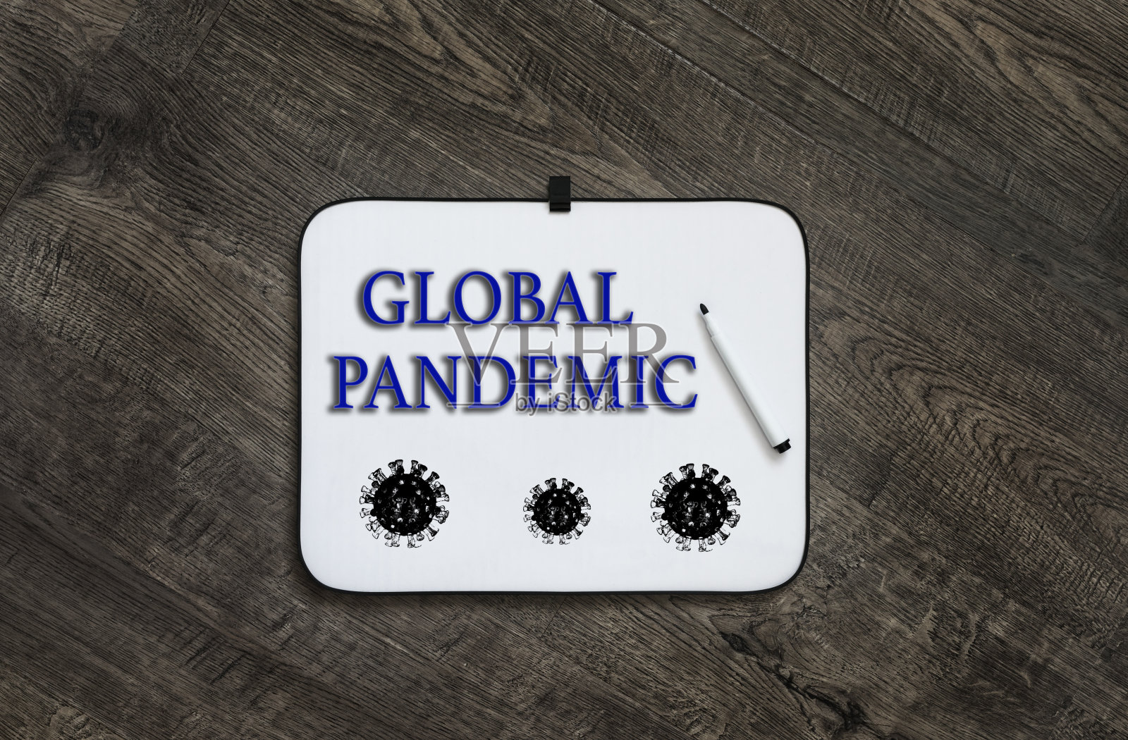 冠状病毒- COVID-19流行概念。危险的新型冠状病毒疫情照片摄影图片