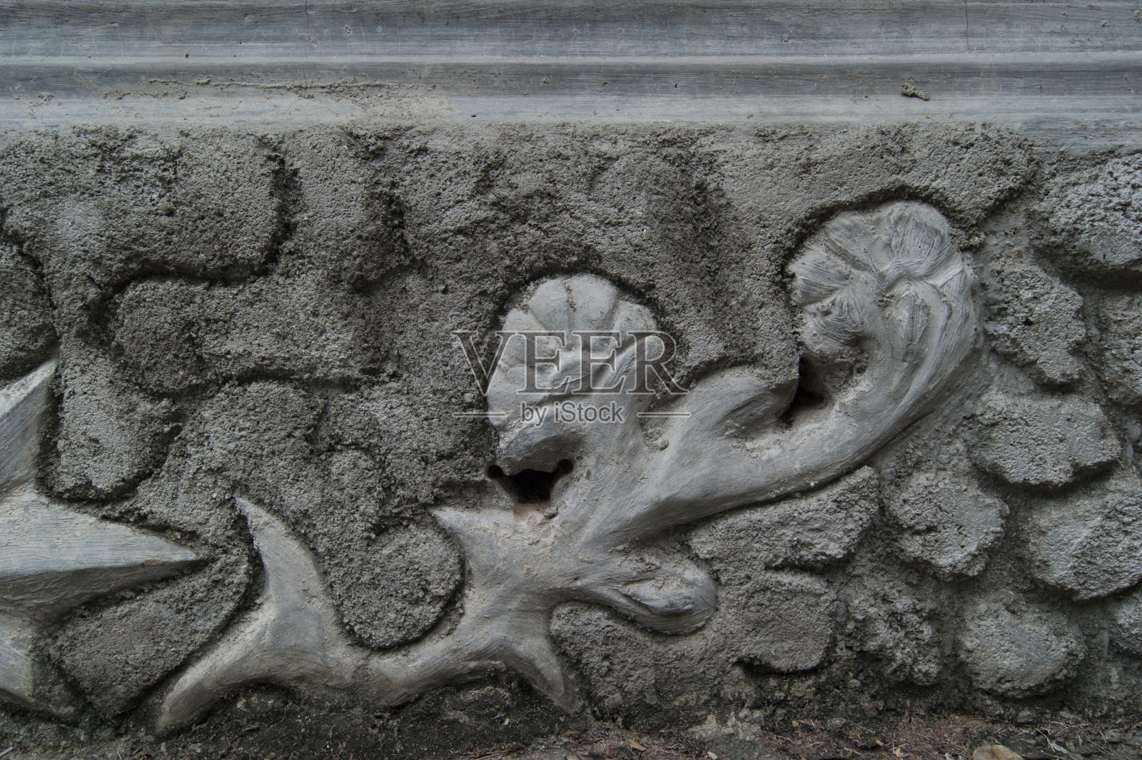 石头墙装饰照片摄影图片