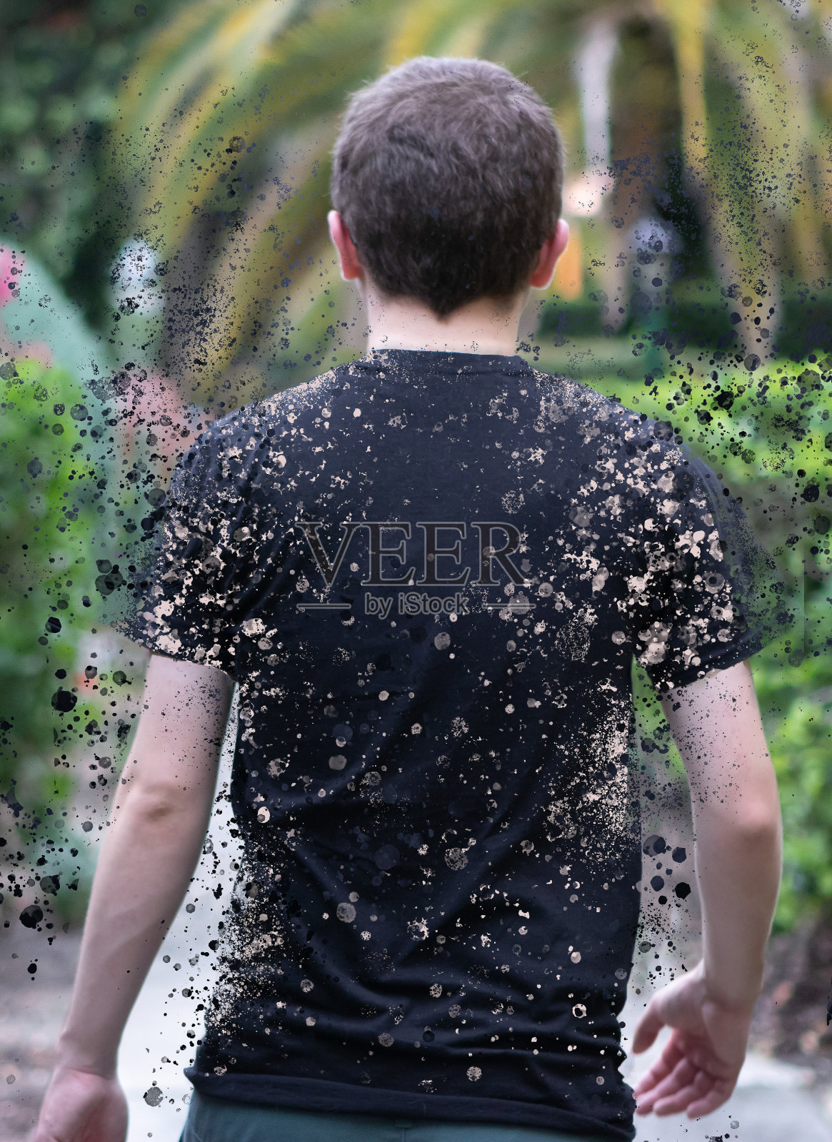 分散粒子,人类照片摄影图片