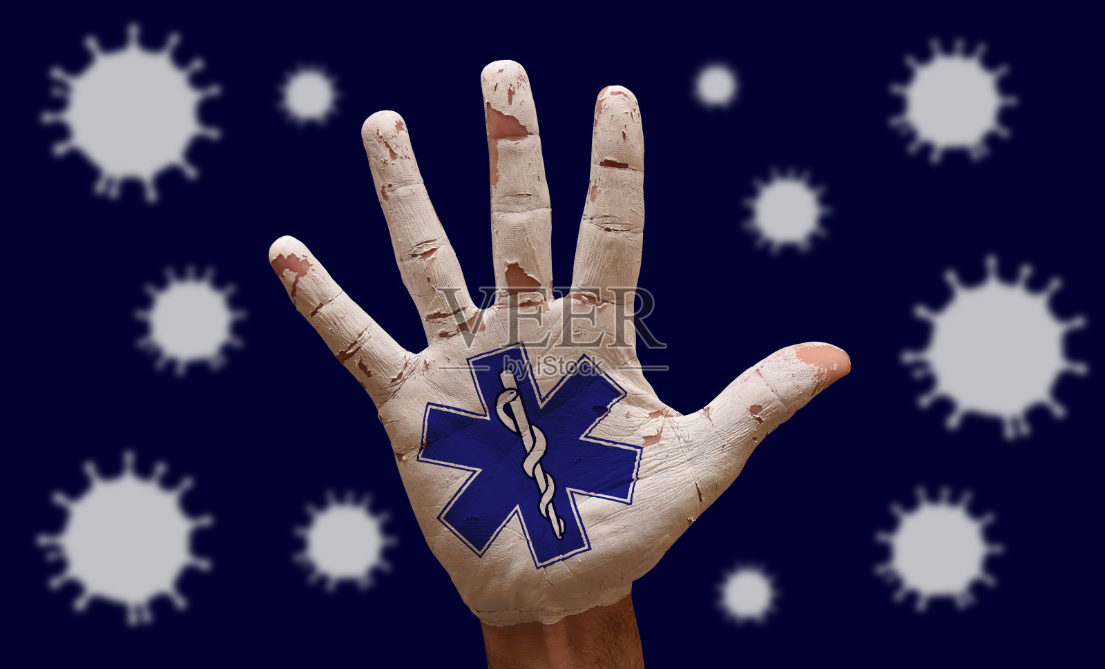 生命之星象征照片摄影图片