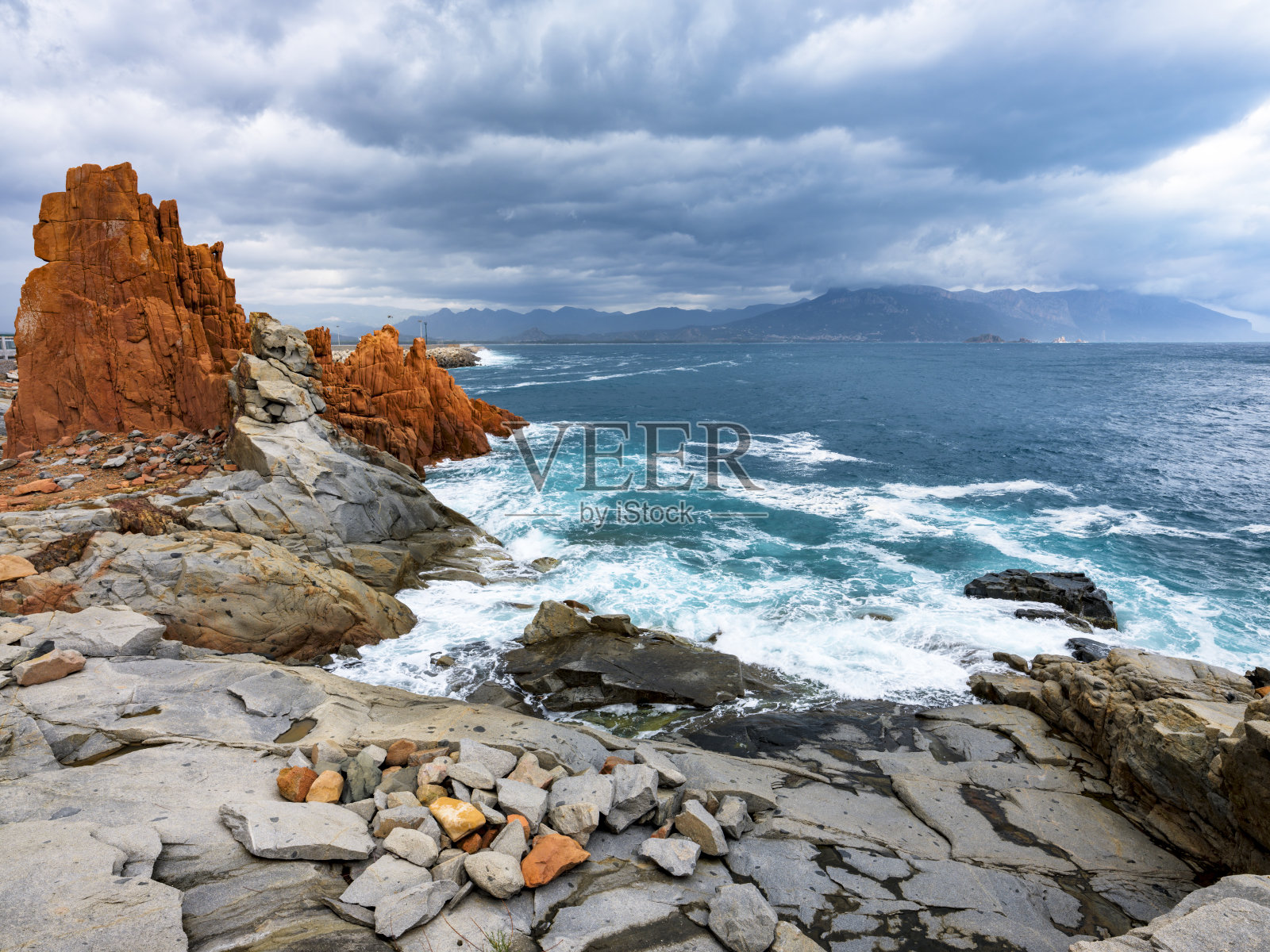 阿巴塔克斯的红岩日落美景照片摄影图片