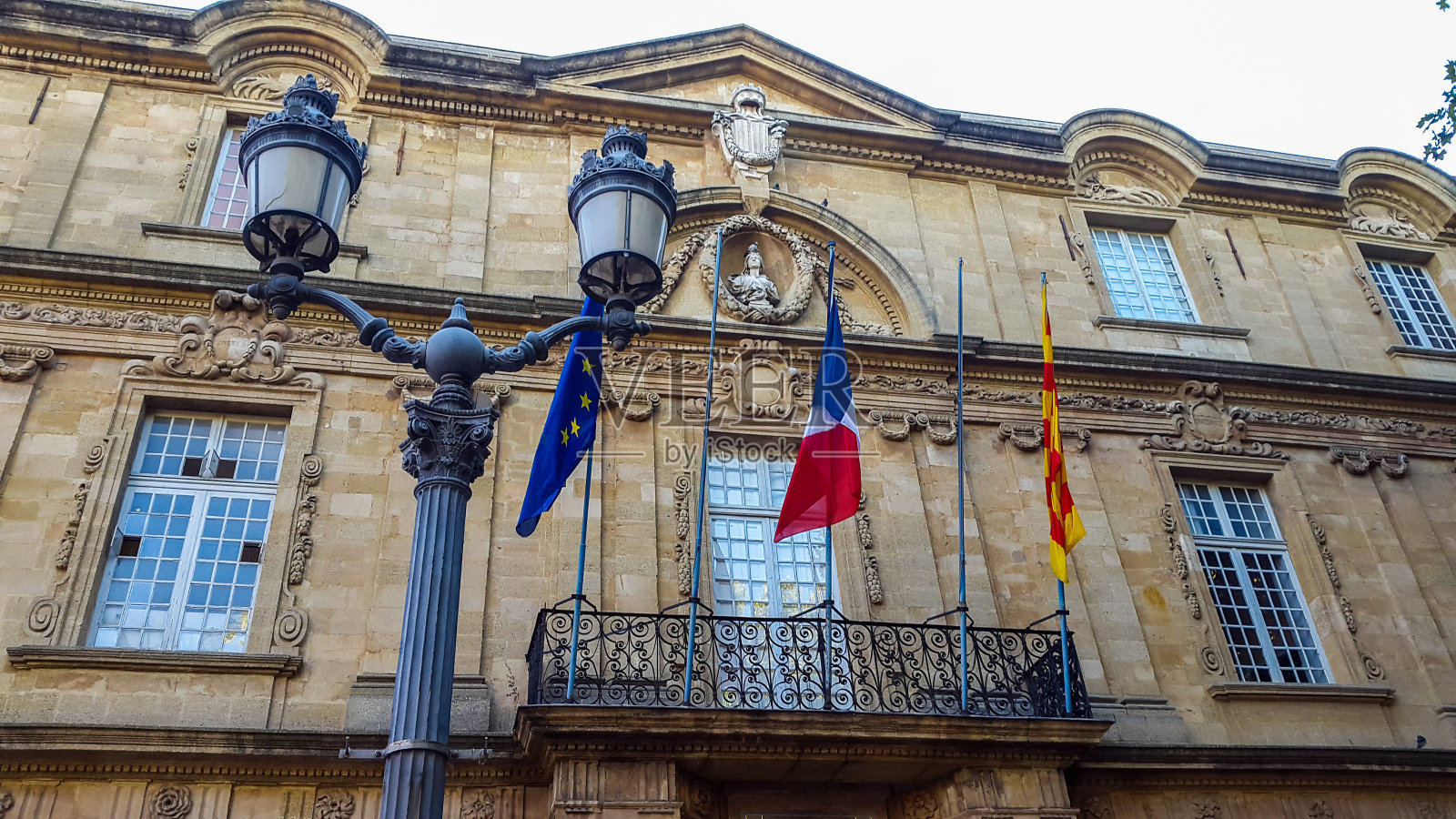 普罗旺斯市政厅艾克斯照片摄影图片