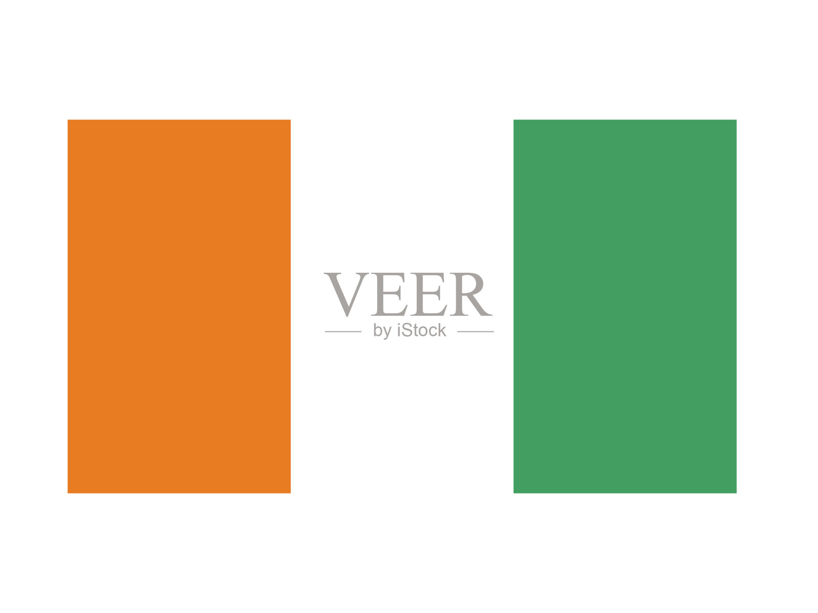 科特迪瓦国旗插画图片素材