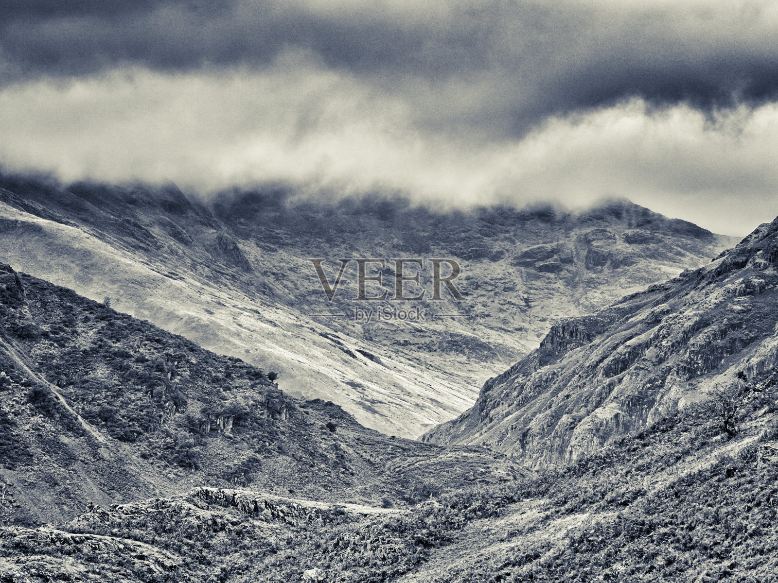 英国的湖区地区照片摄影图片