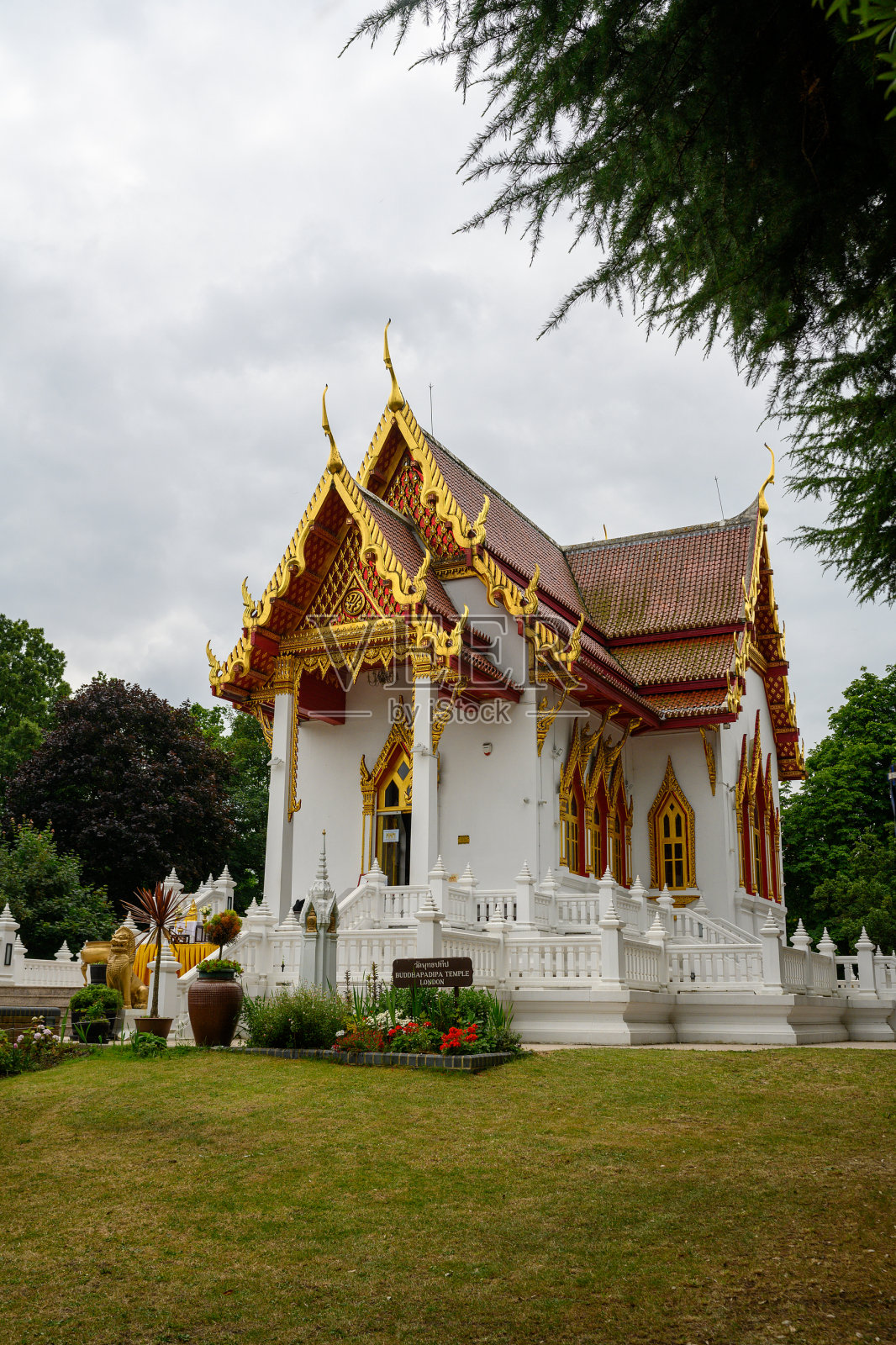Wat有佛教-帕帕帕帕佛得角温布尔登寺照片摄影图片