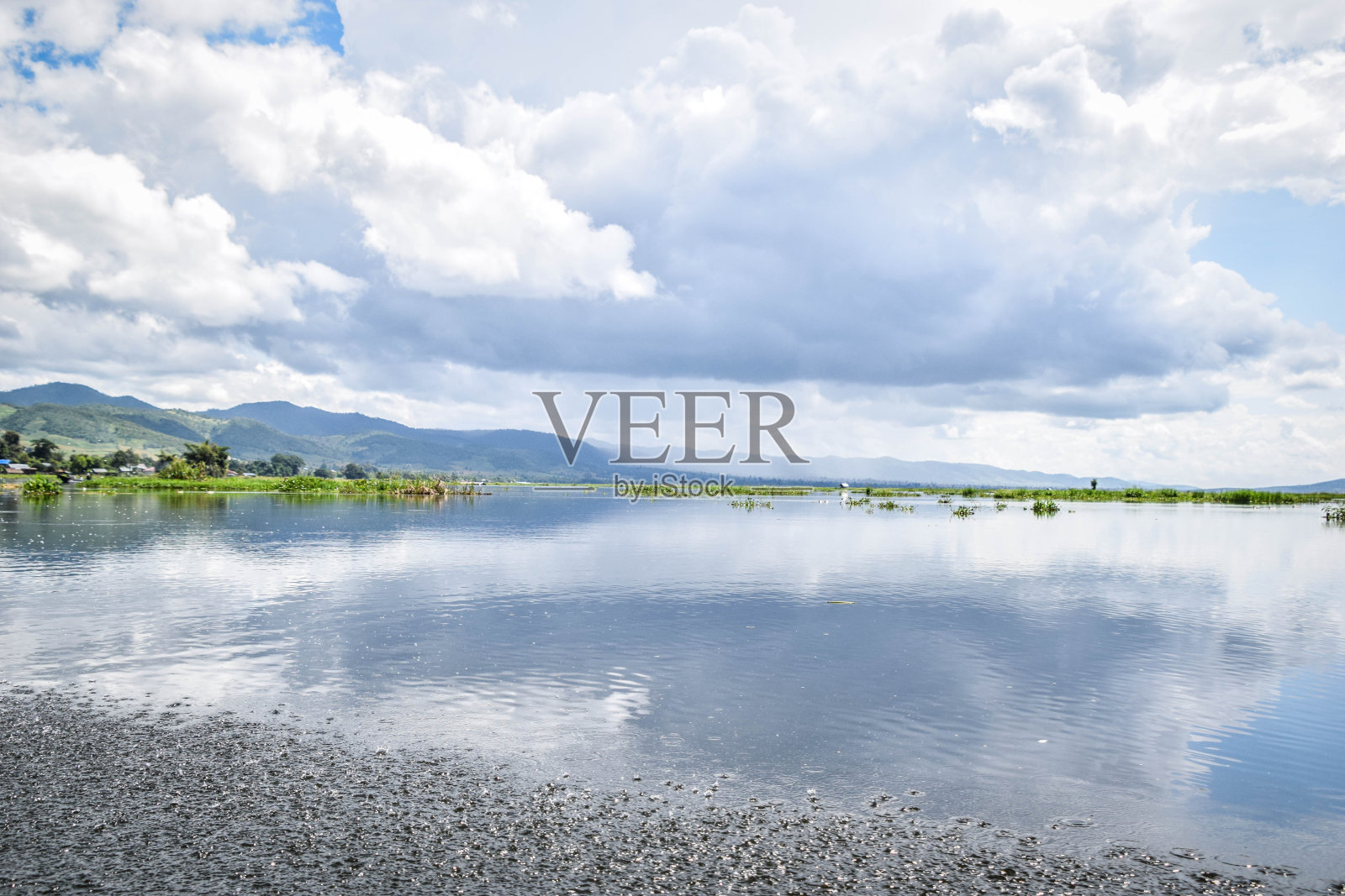 缅甸的茵莱湖照片摄影图片