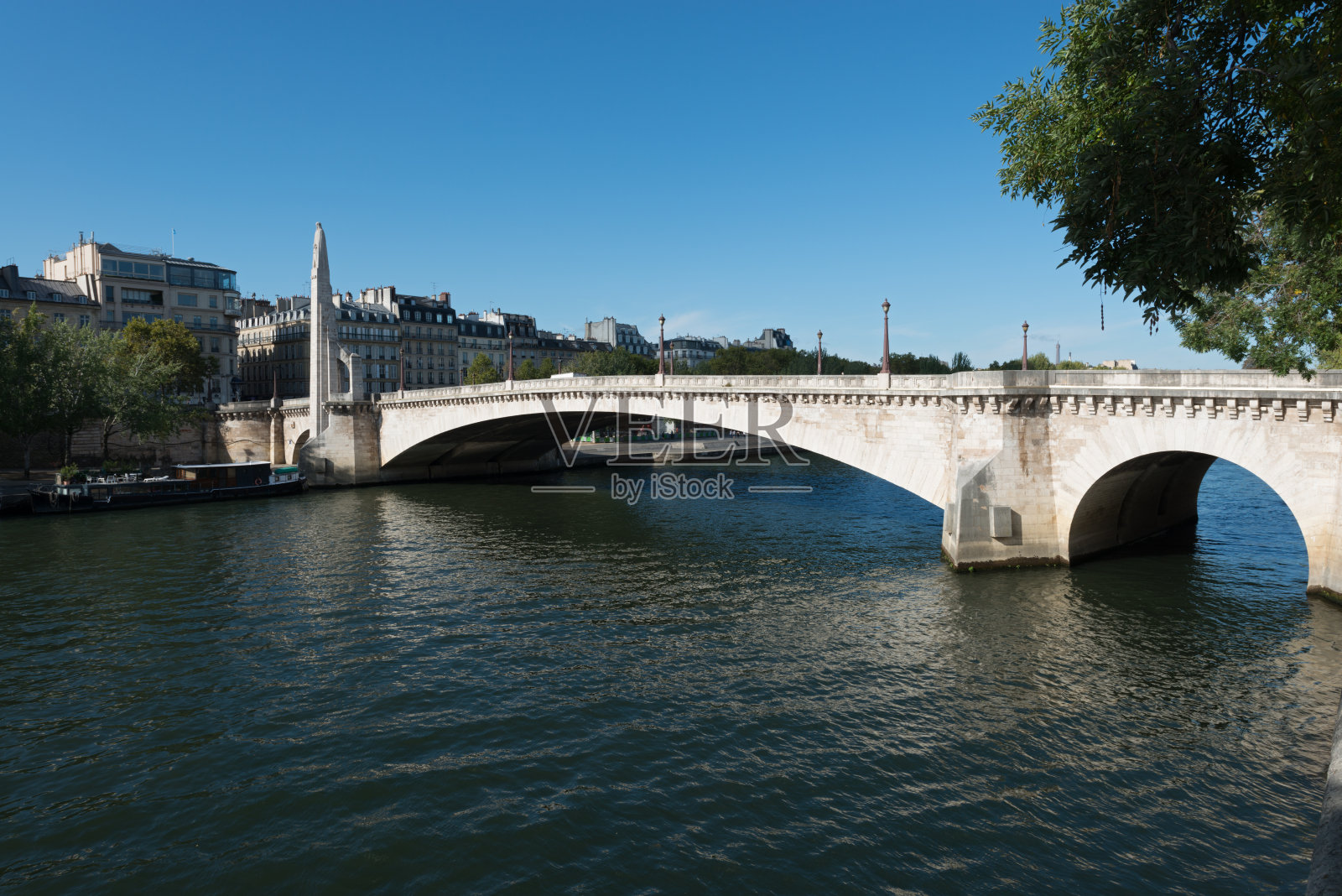 图尔奈桥,巴黎,法国照片摄影图片