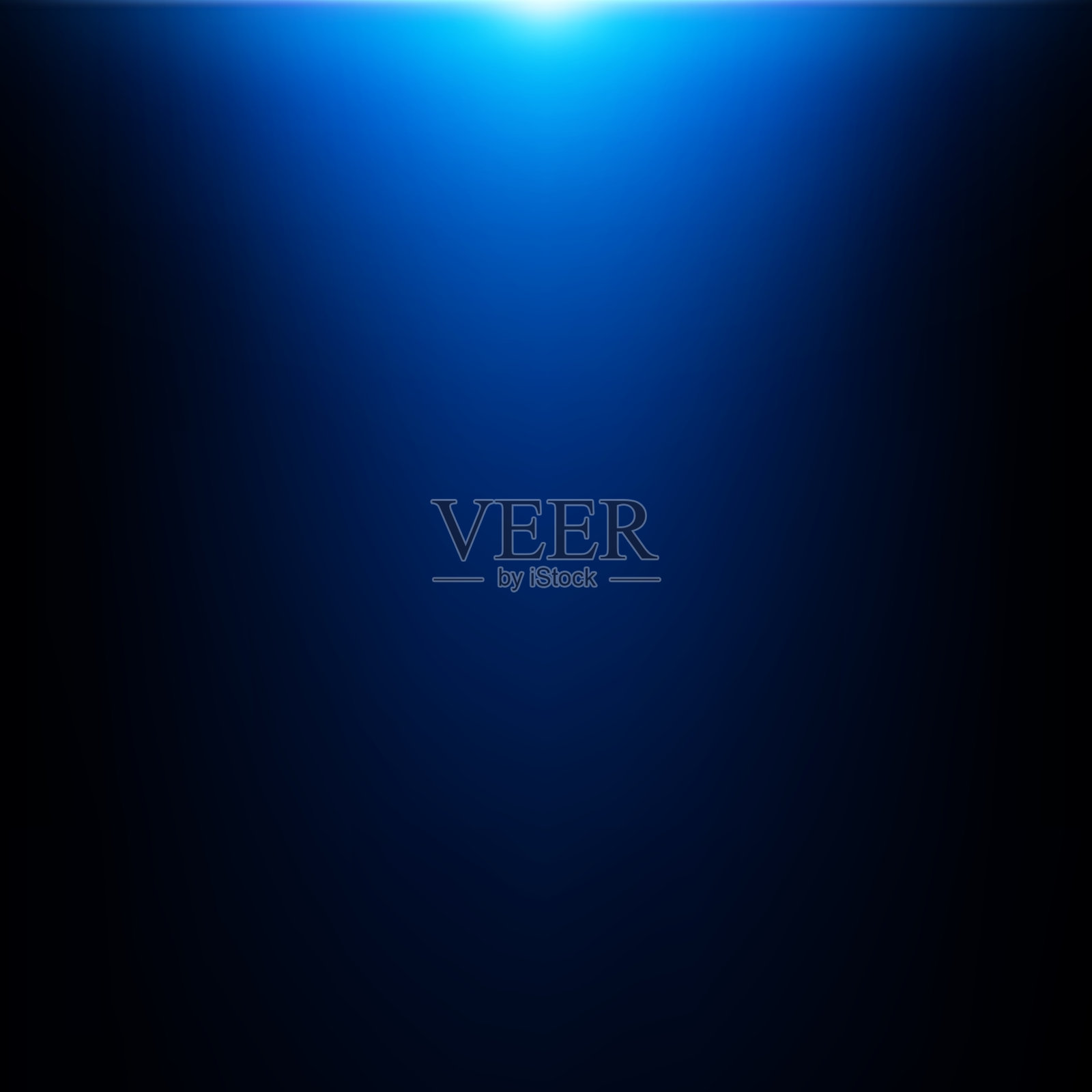 深色背景和蓝色灯光效果。每股收益10插画图片素材