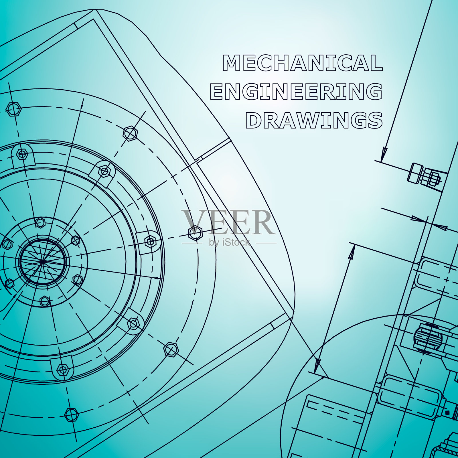 技术插图,背景插画图片素材
