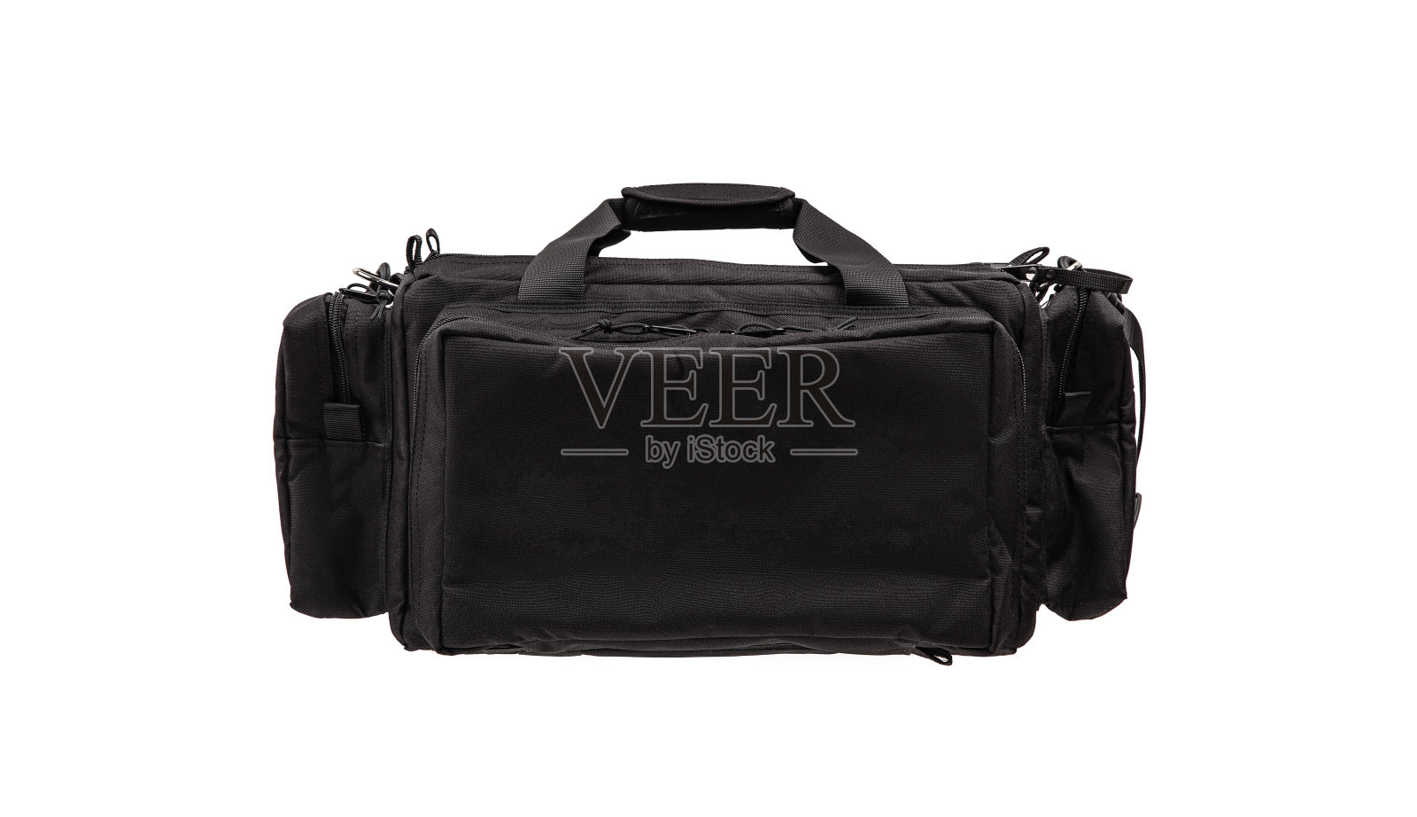 现代运动包孤立在白色背景。装设备或东西的背包。照片摄影图片