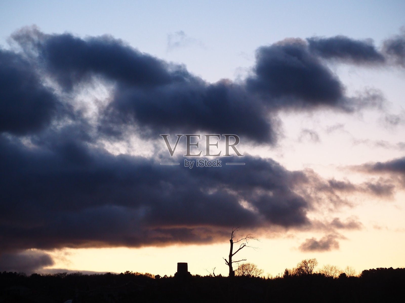 检疫日落照片摄影图片