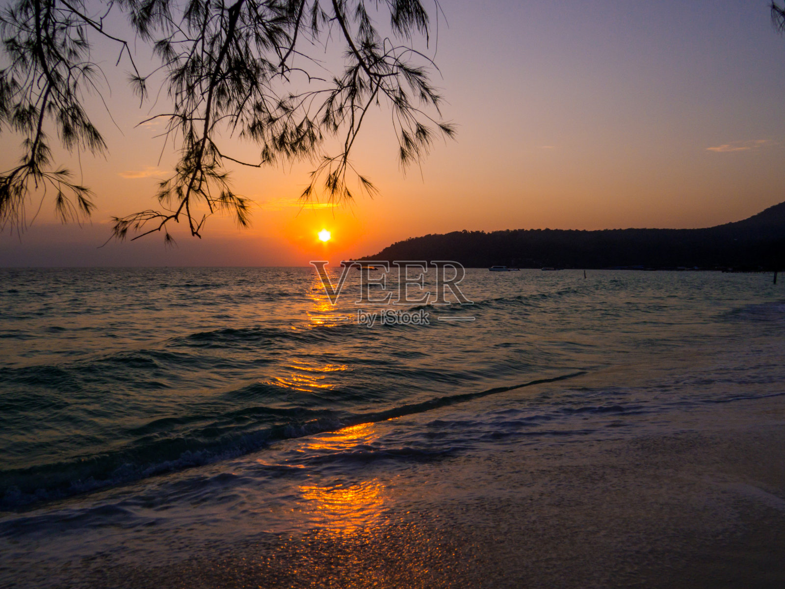 Koh荣、柬埔寨照片摄影图片