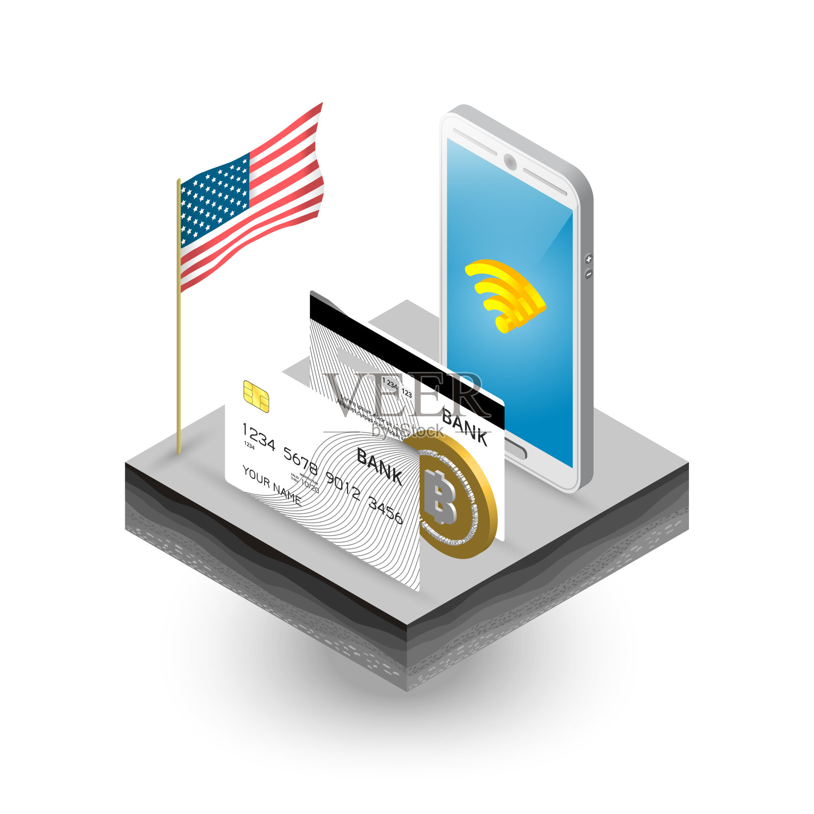 在线商务销售的概念插画图片素材