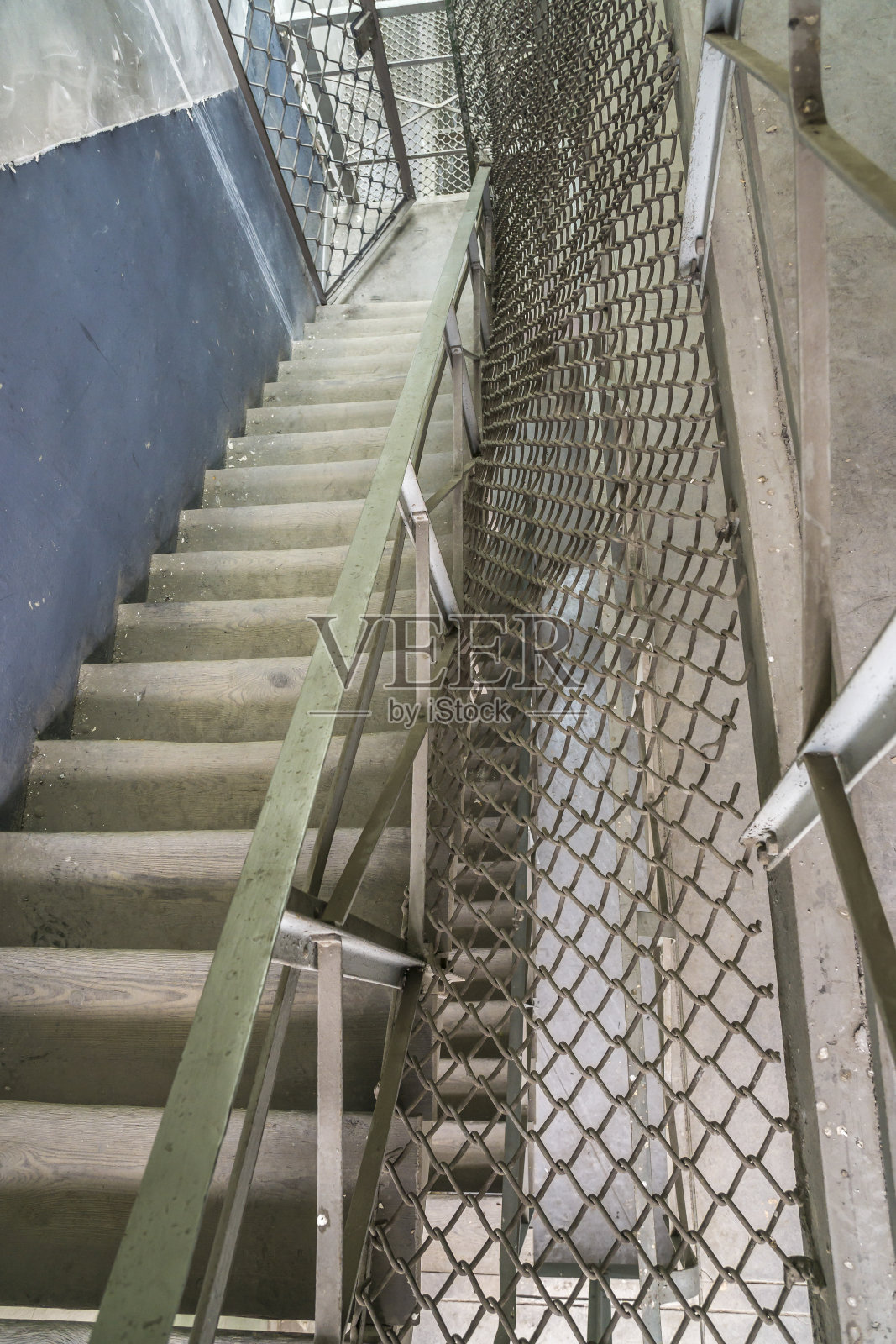 旧监狱的走廊照片摄影图片