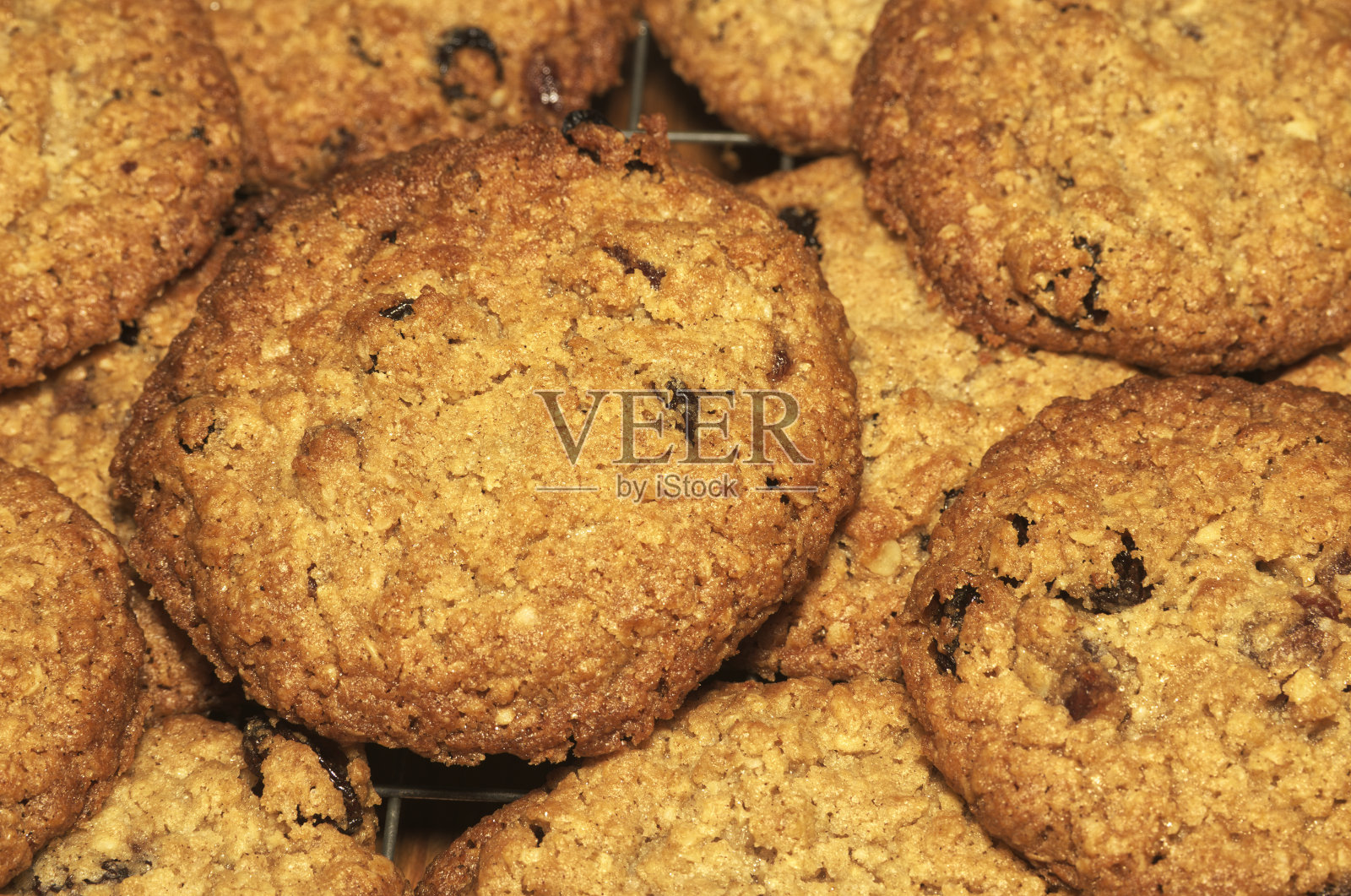 家里做的干果饼干照片摄影图片