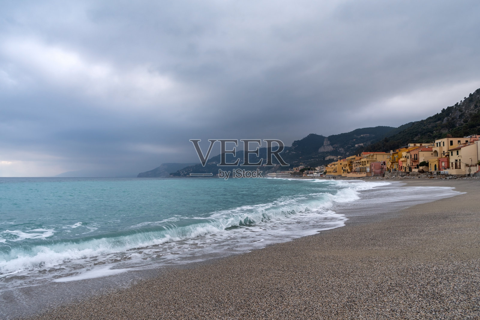 瓦里戈蒂·西村,利古里亚,意大利照片摄影图片