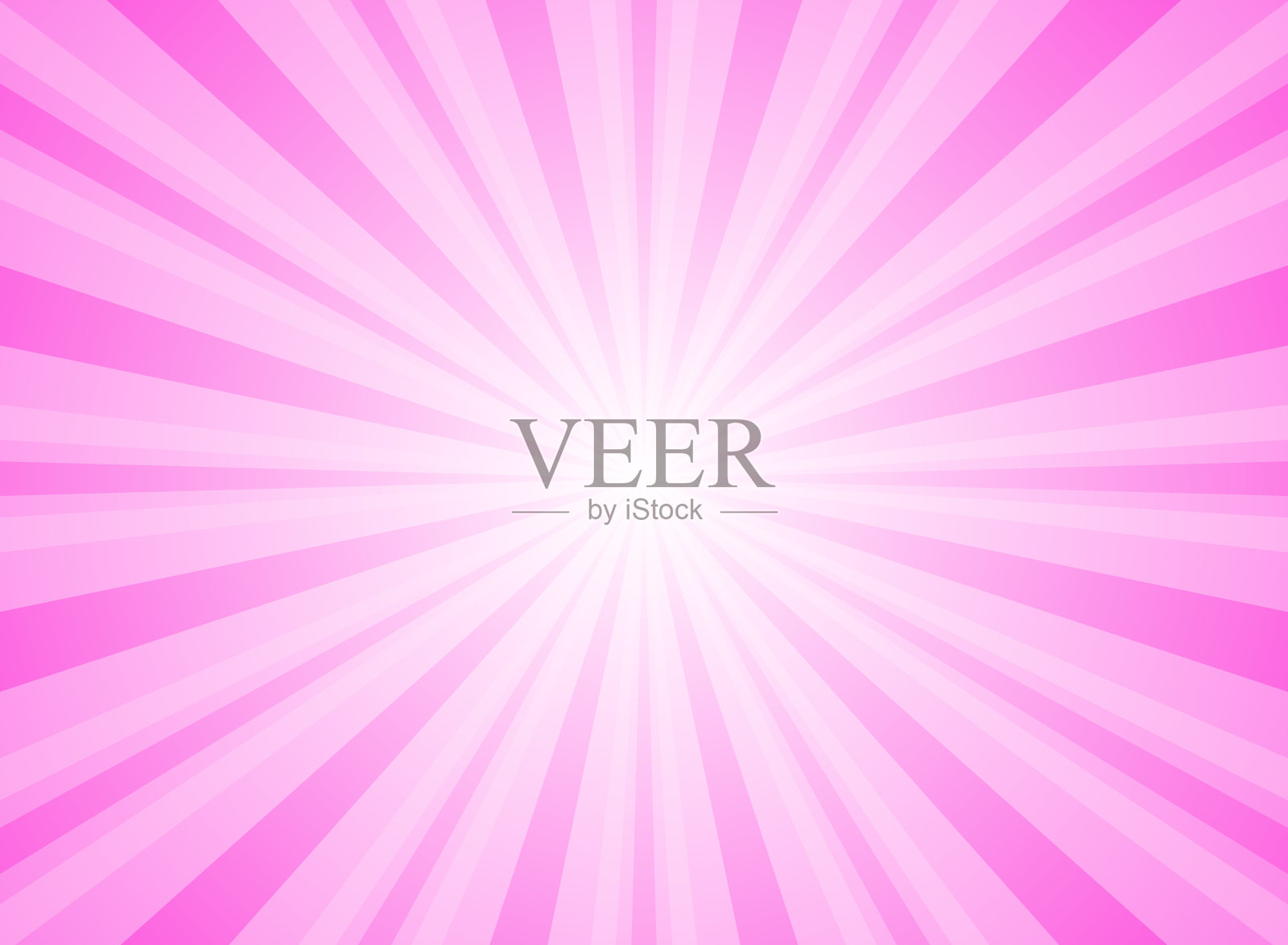 阳光水平背景。粉红色爆裂背景。矢量插图。插画图片素材