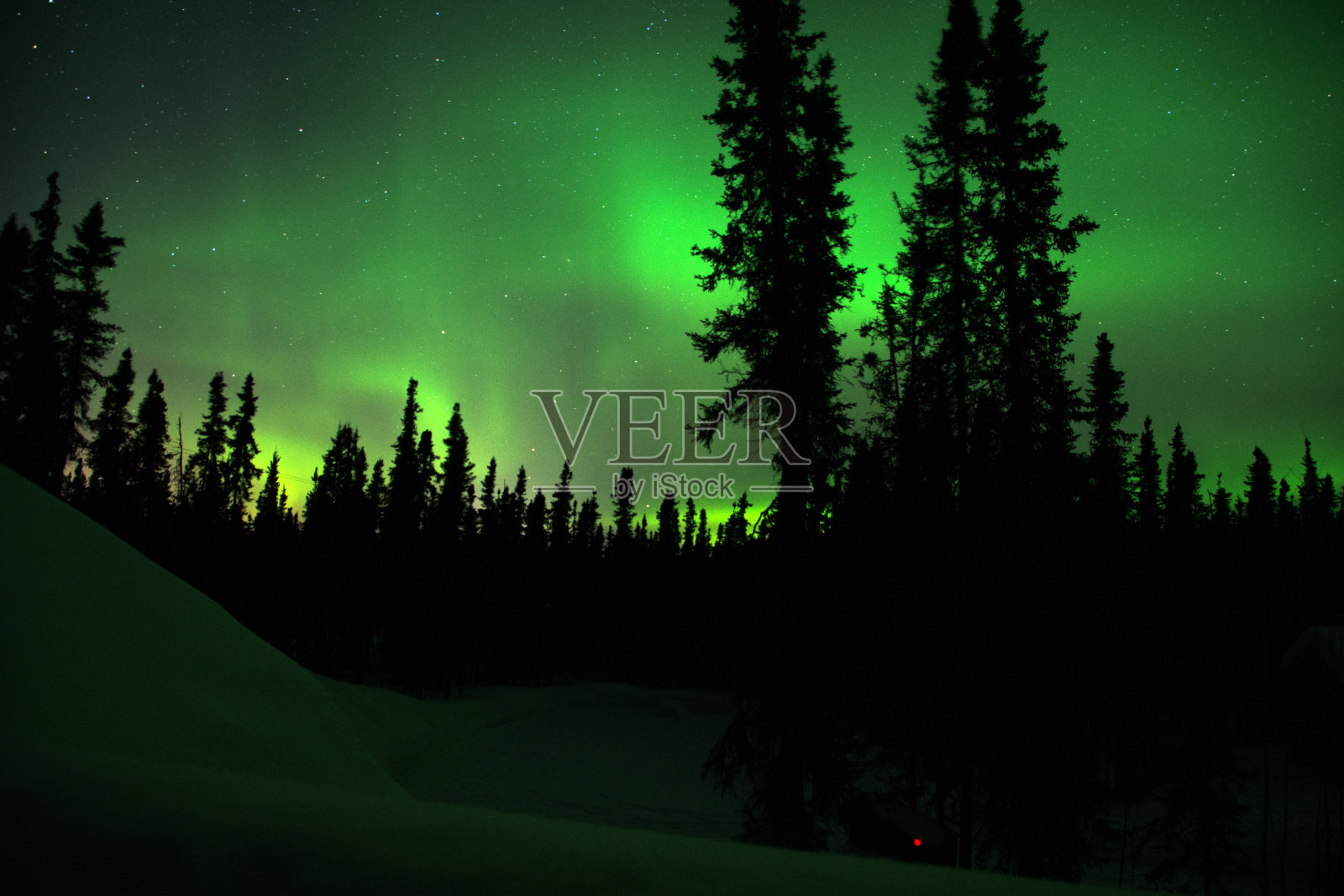 来自阿拉斯加萨尔查的北极光照片摄影图片