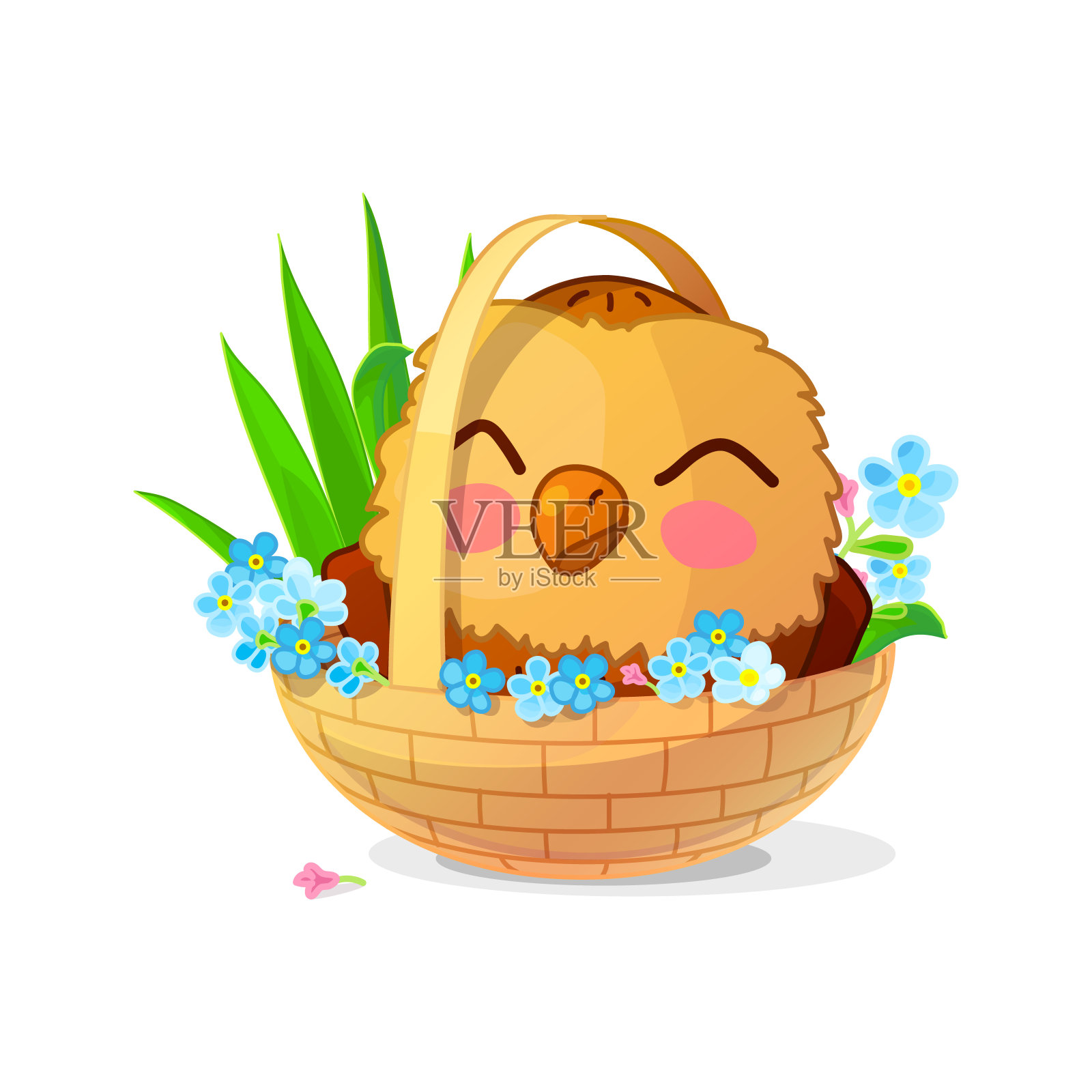 矢量卡通动物剪辑艺术插画图片素材