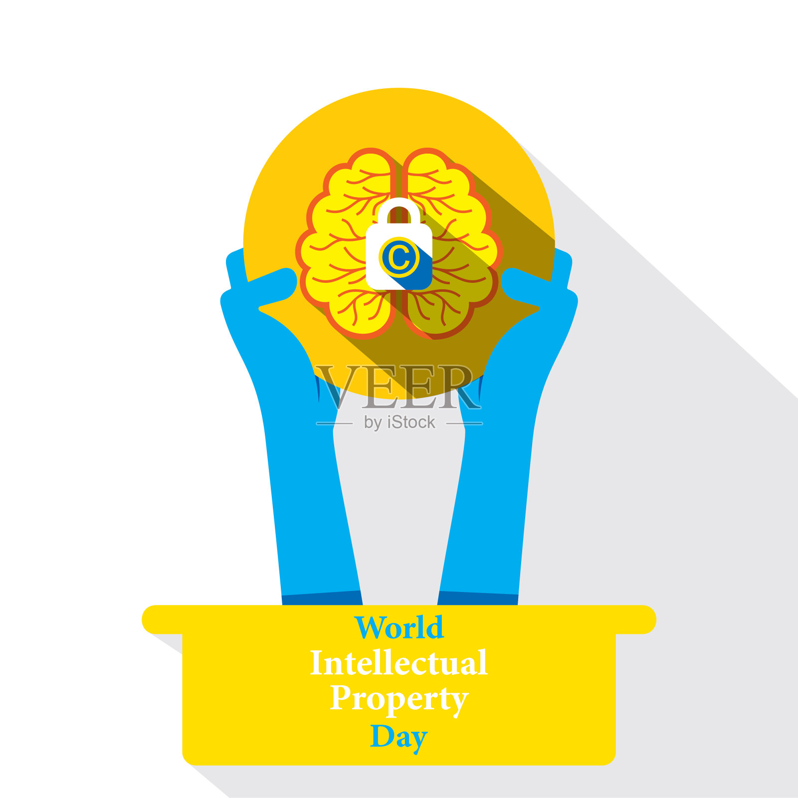 世界知识产权日插画图片素材