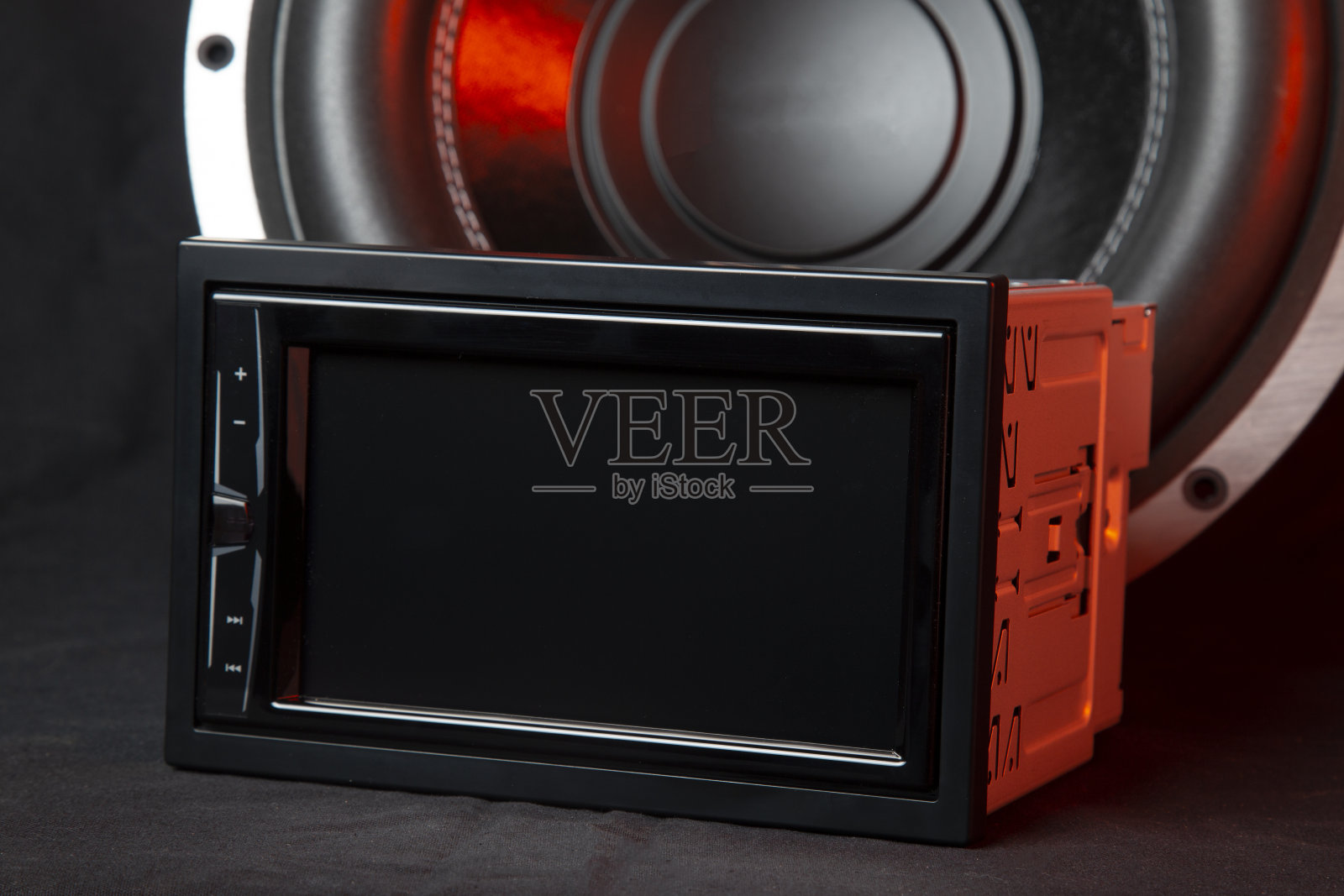 汽车音响系统照片摄影图片