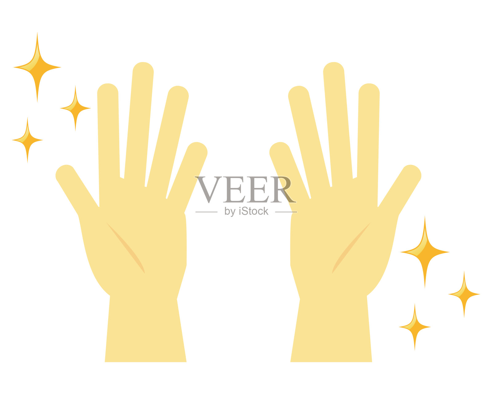 身体部分矢量插图。插画图片素材