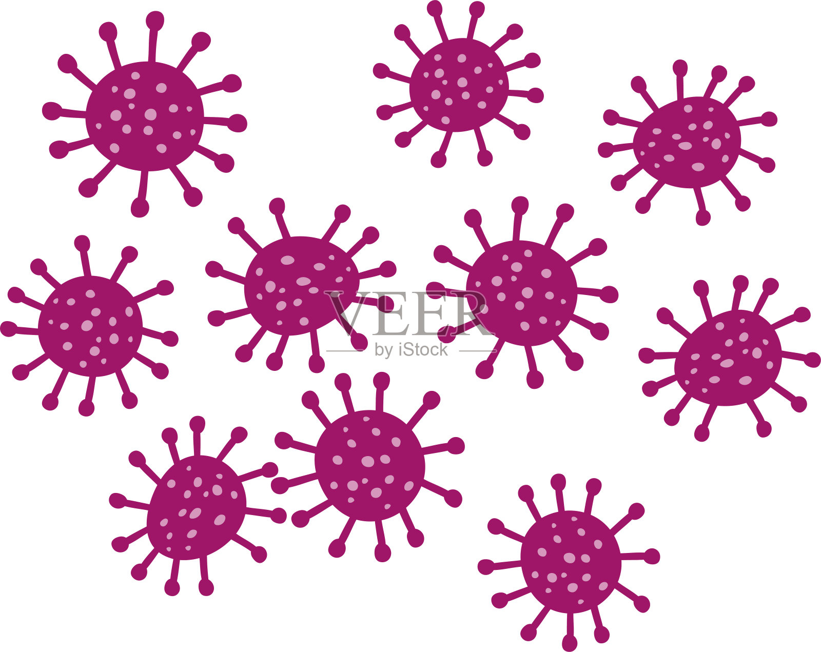 冠状病毒病(COVID-19)插画图片素材