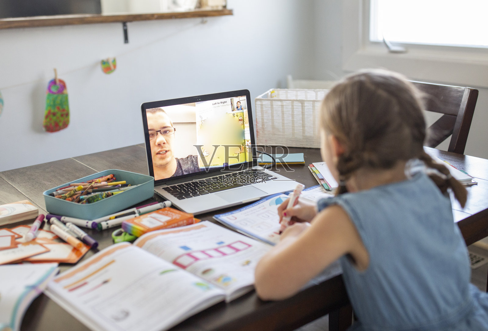 远程学习照片摄影图片