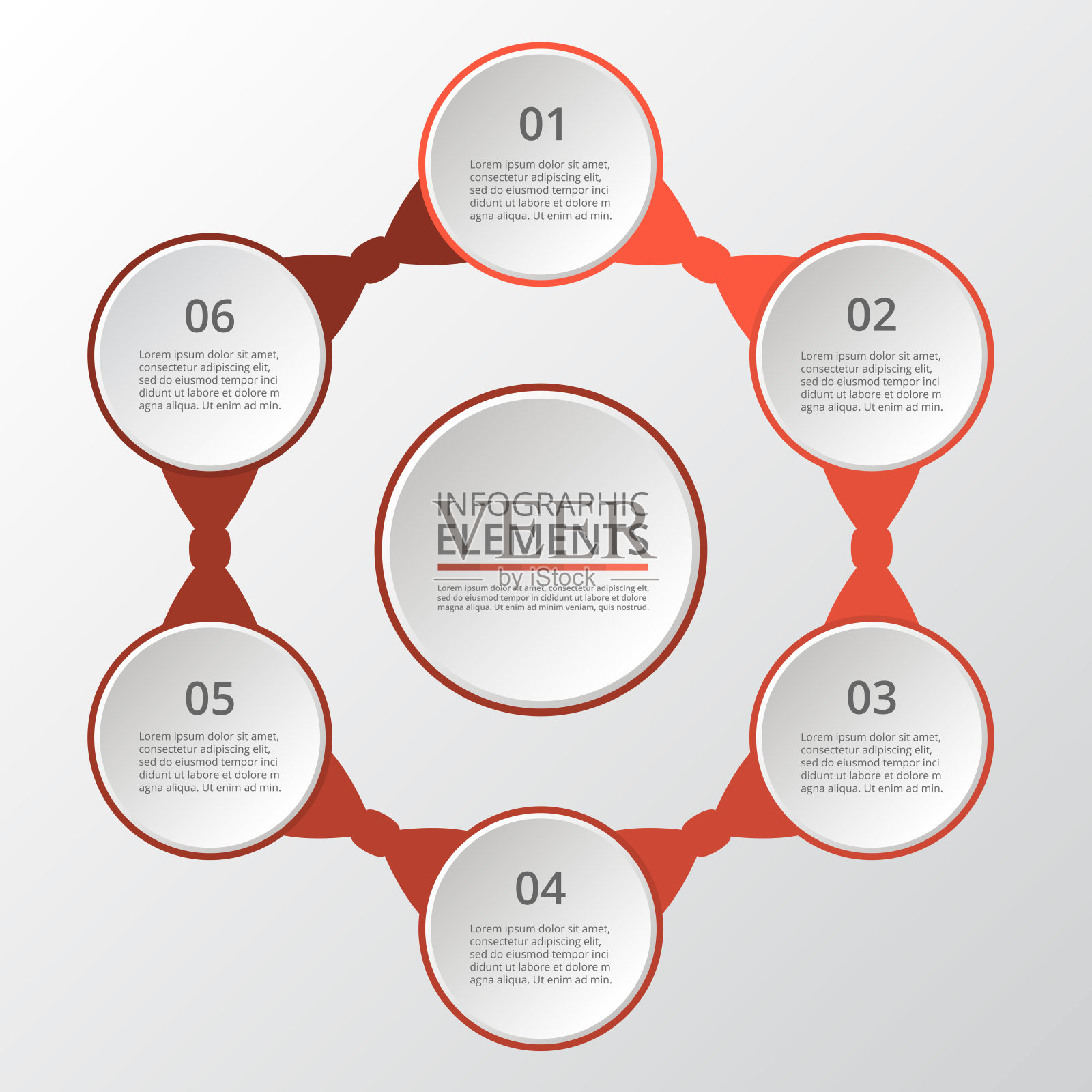 信息图表设计元素为您的业务。设计模板素材