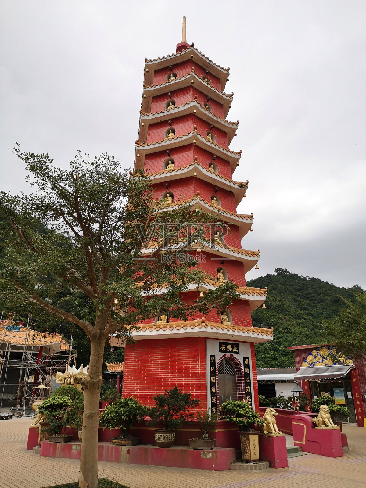 万佛寺宝塔,香港照片摄影图片