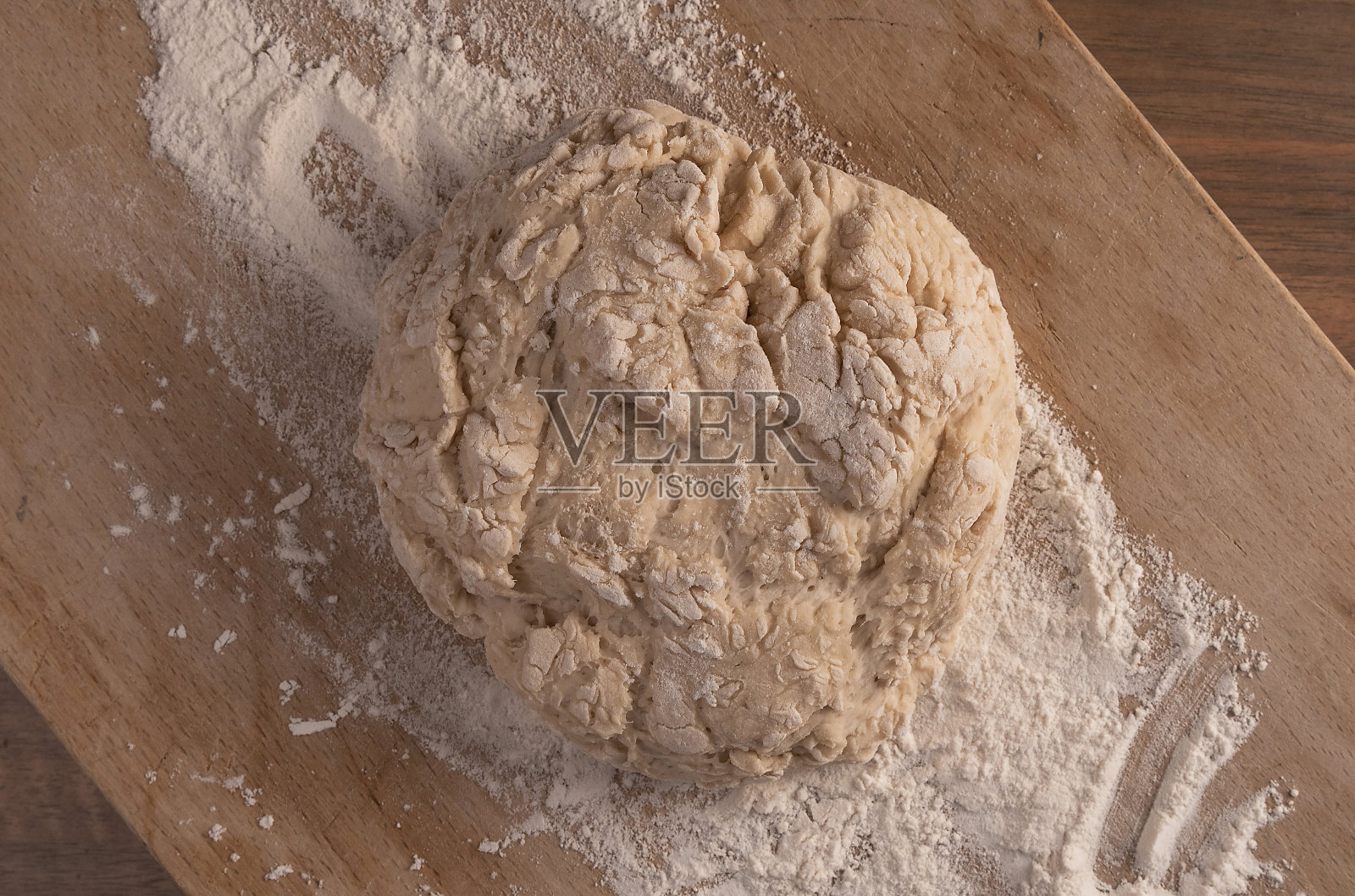 面包面团的制备照片摄影图片