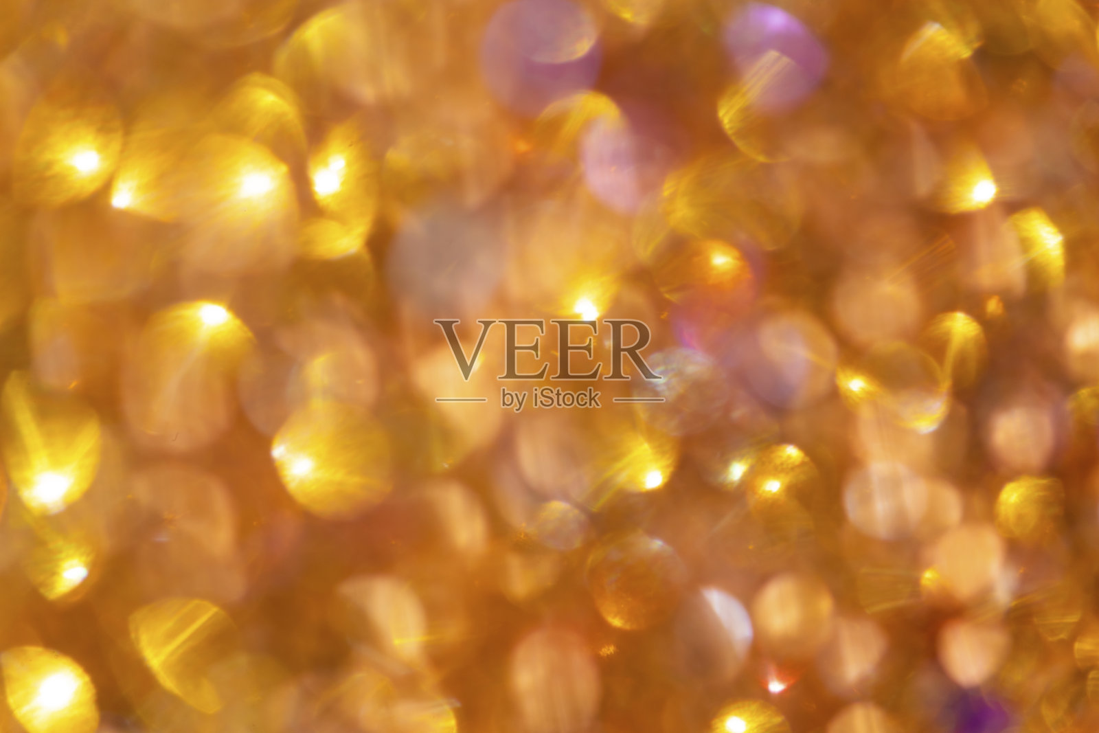 金灿灿的灯光散景抽象假日背景照片摄影图片