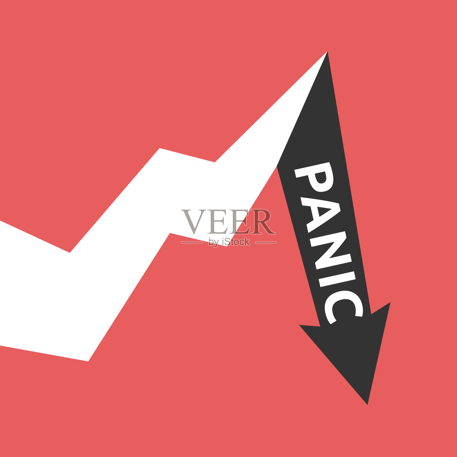 恐慌减少,危机,恐惧插画图片素材