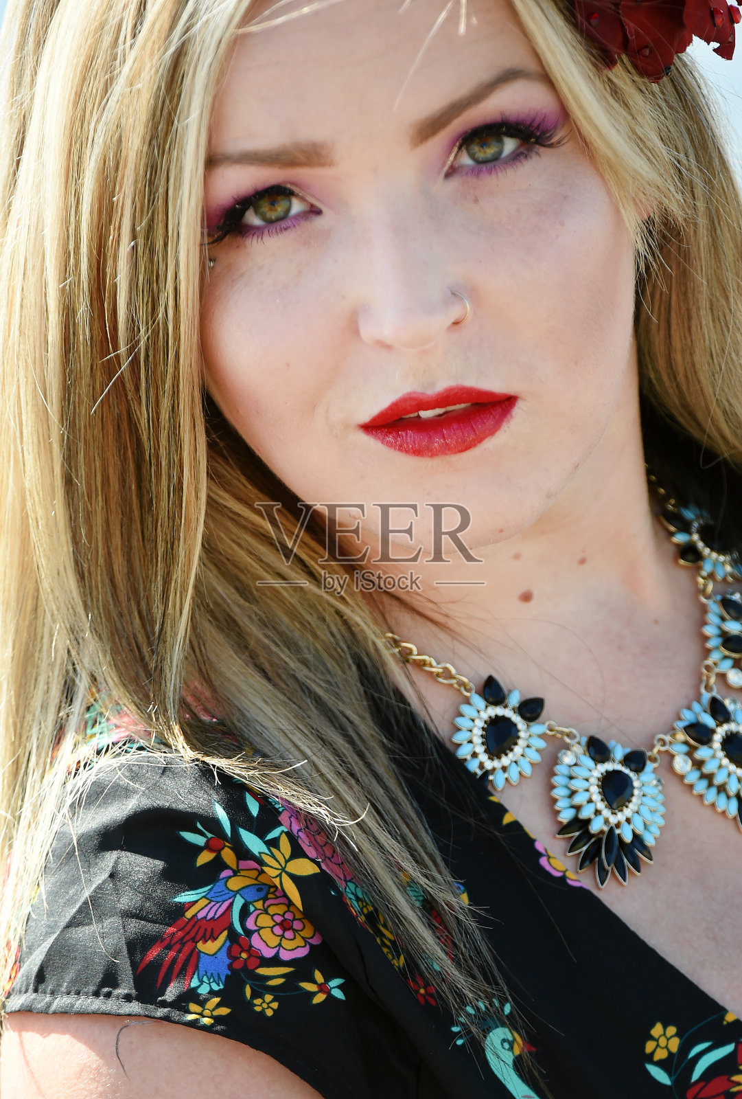 多情的流的魅力照片摄影图片