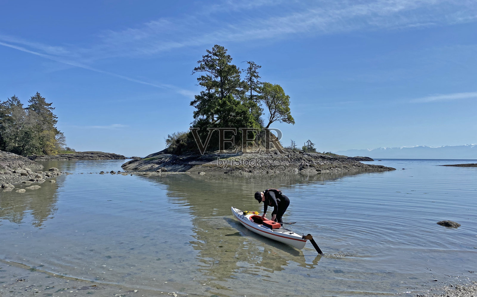 英属哥伦比亚皮划艇照片摄影图片