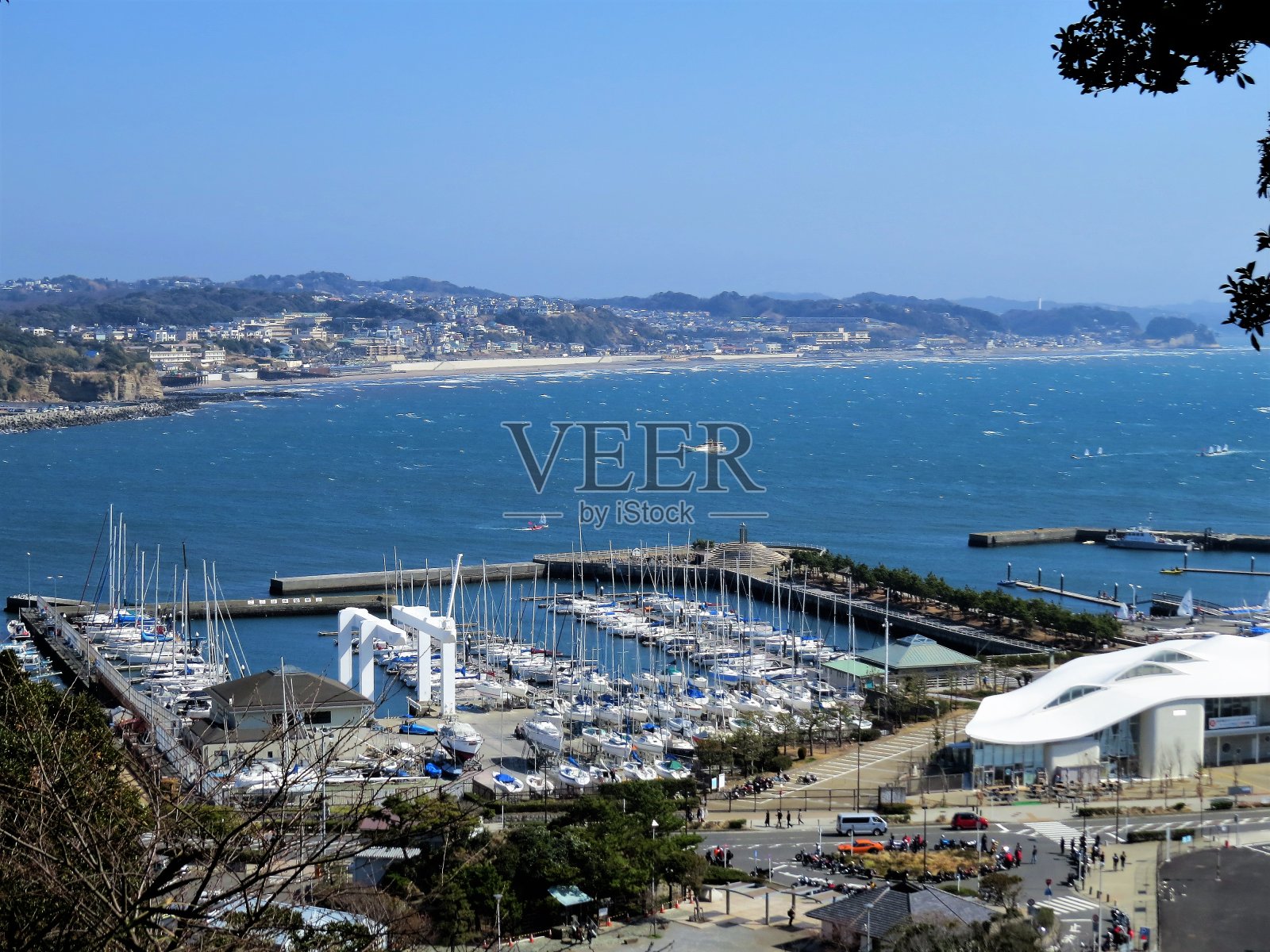 城市建筑的高角度视图照片摄影图片