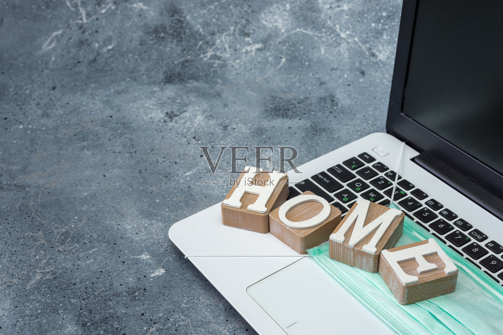 冠状病毒疫情自我隔离远程工作防护口罩社会世界问题冠状病毒- 19照片摄影图片