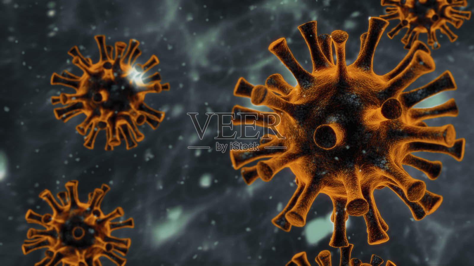 冠状病毒或病毒的背景照片摄影图片