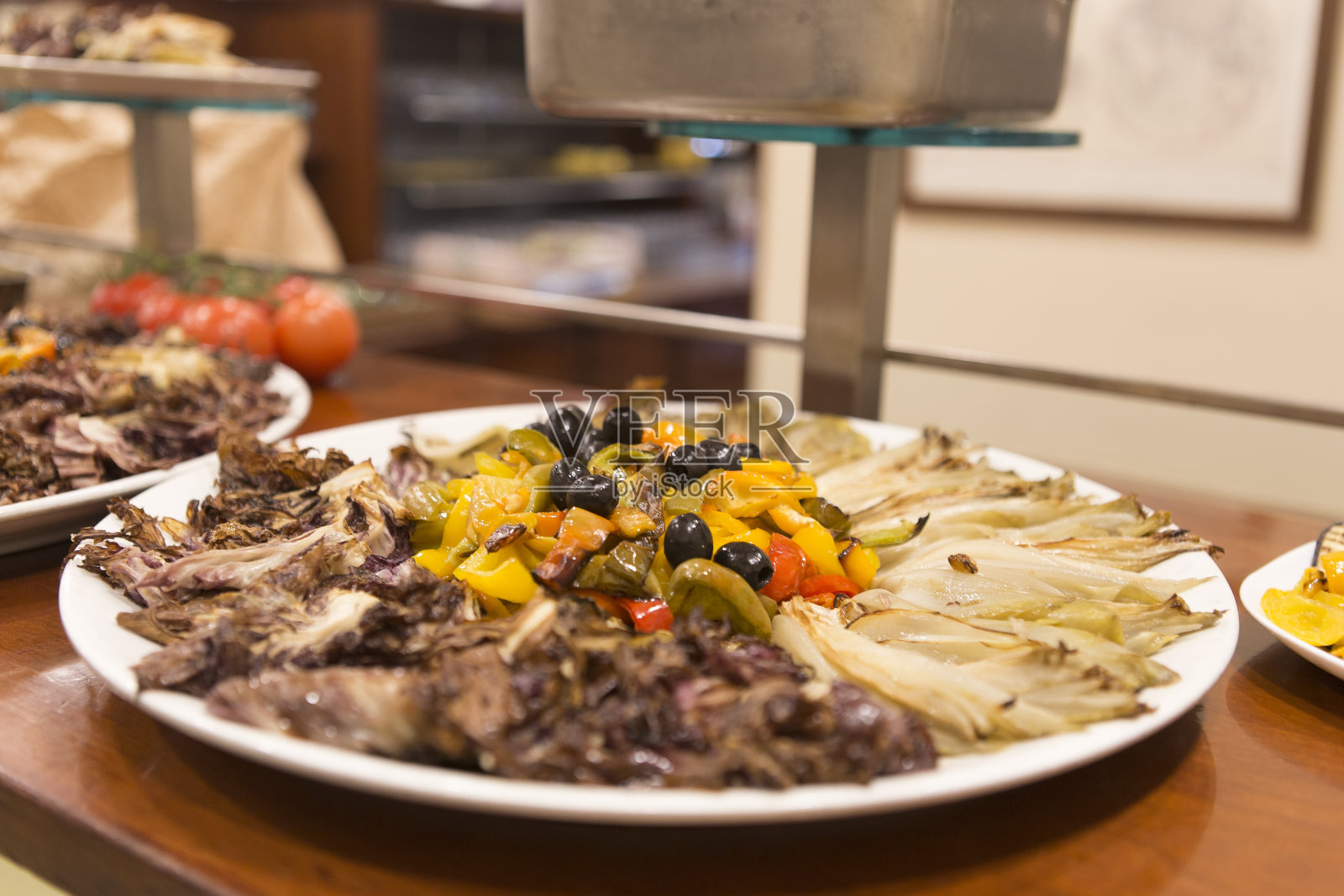 食堂的食物照片摄影图片