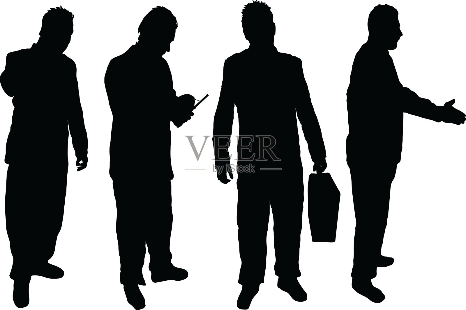 业务轮廓设计元素图片