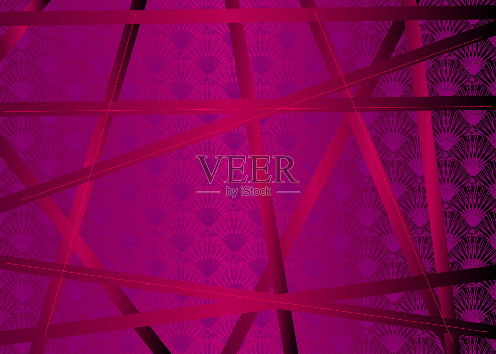 奢华VIP礼品卡模板插画图片素材