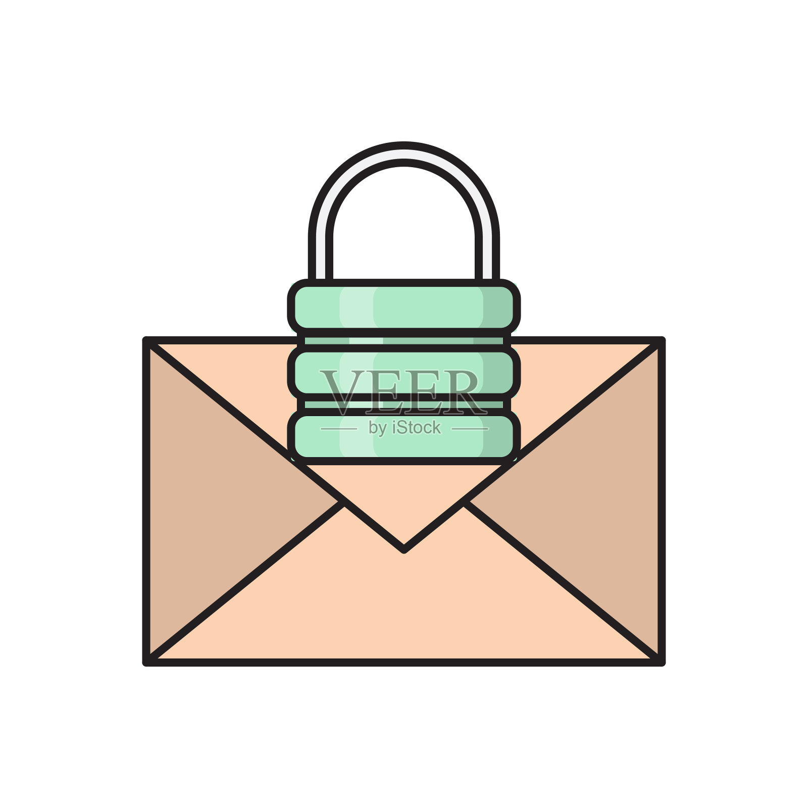 电子邮件插画图片素材