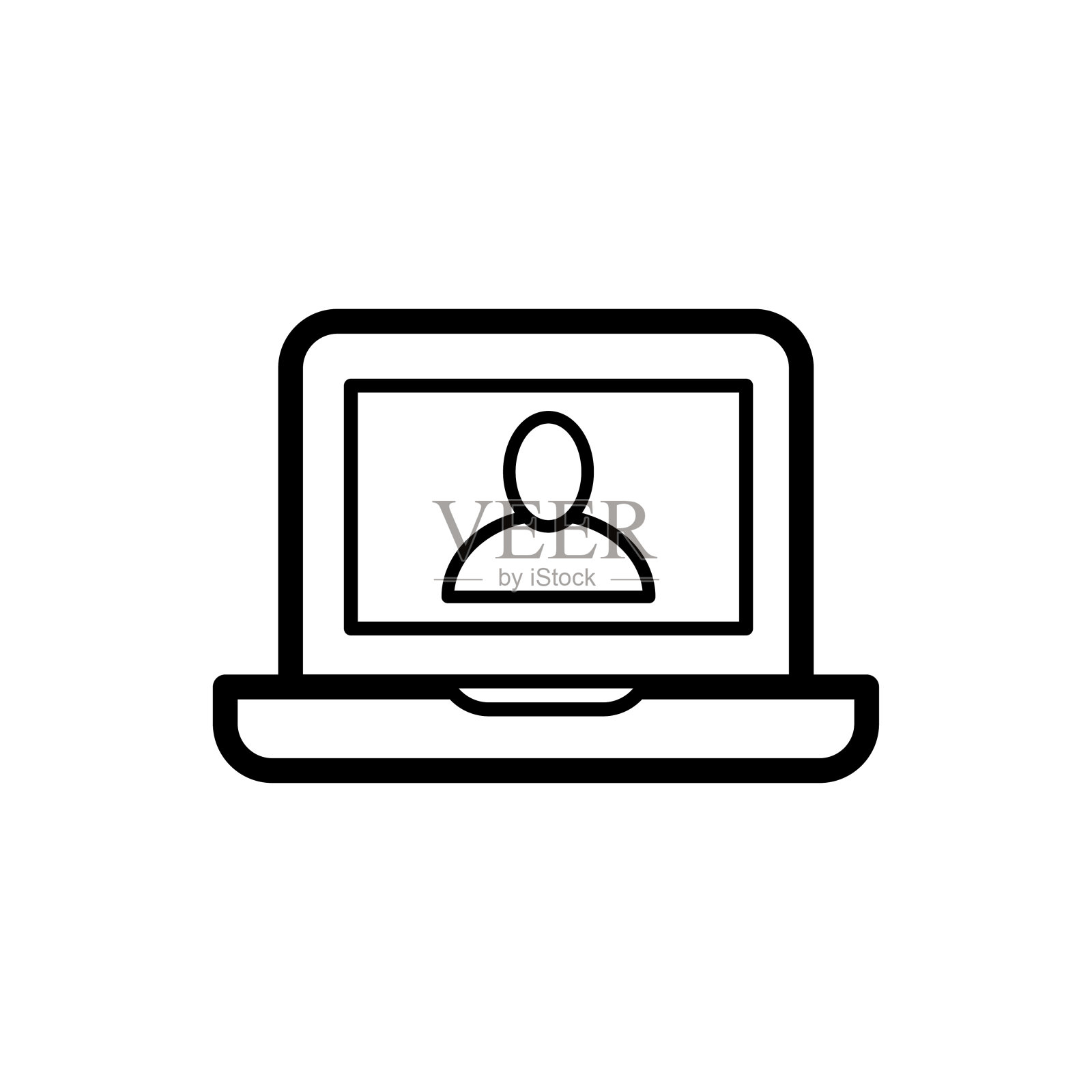 监控图标平面矢量模板设计潮流图标素材