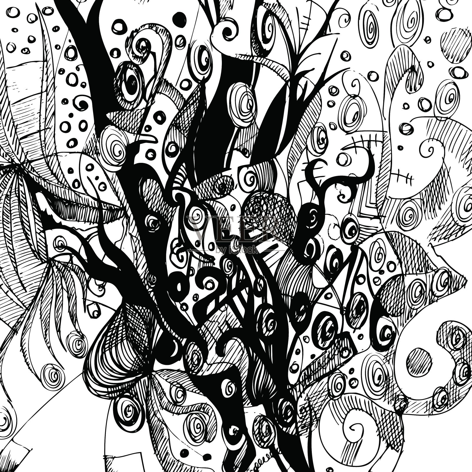 花插画图片素材