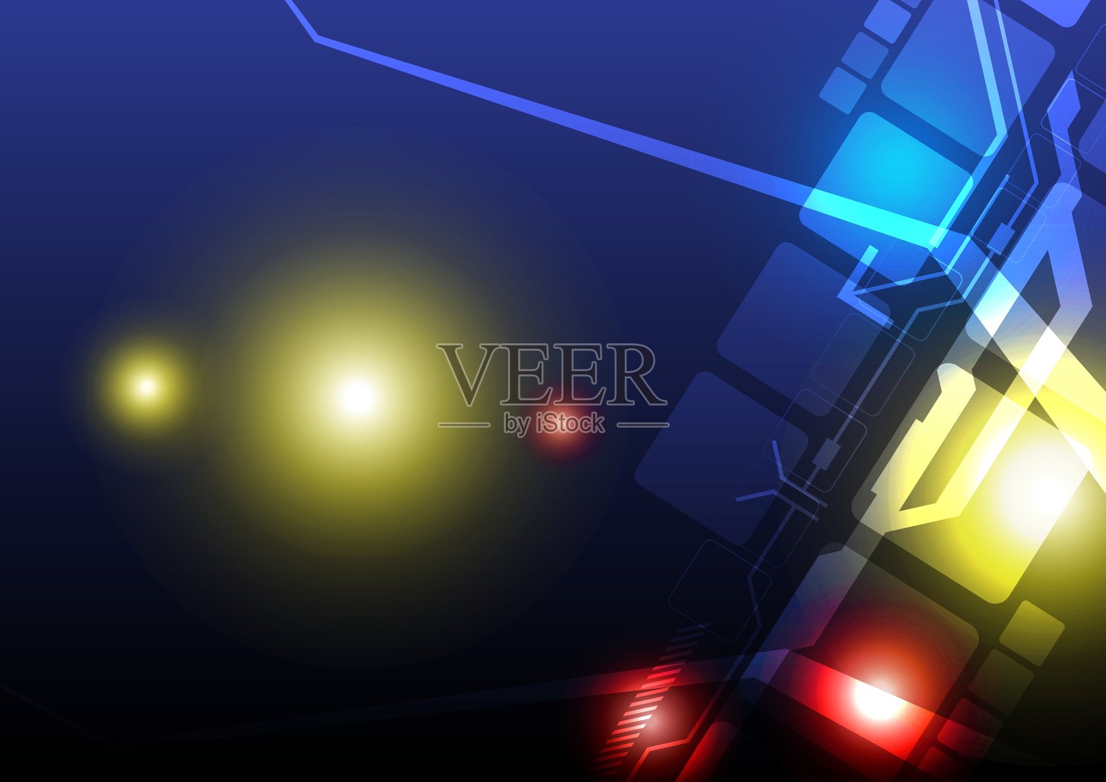 高科技抽象背景插画图片素材