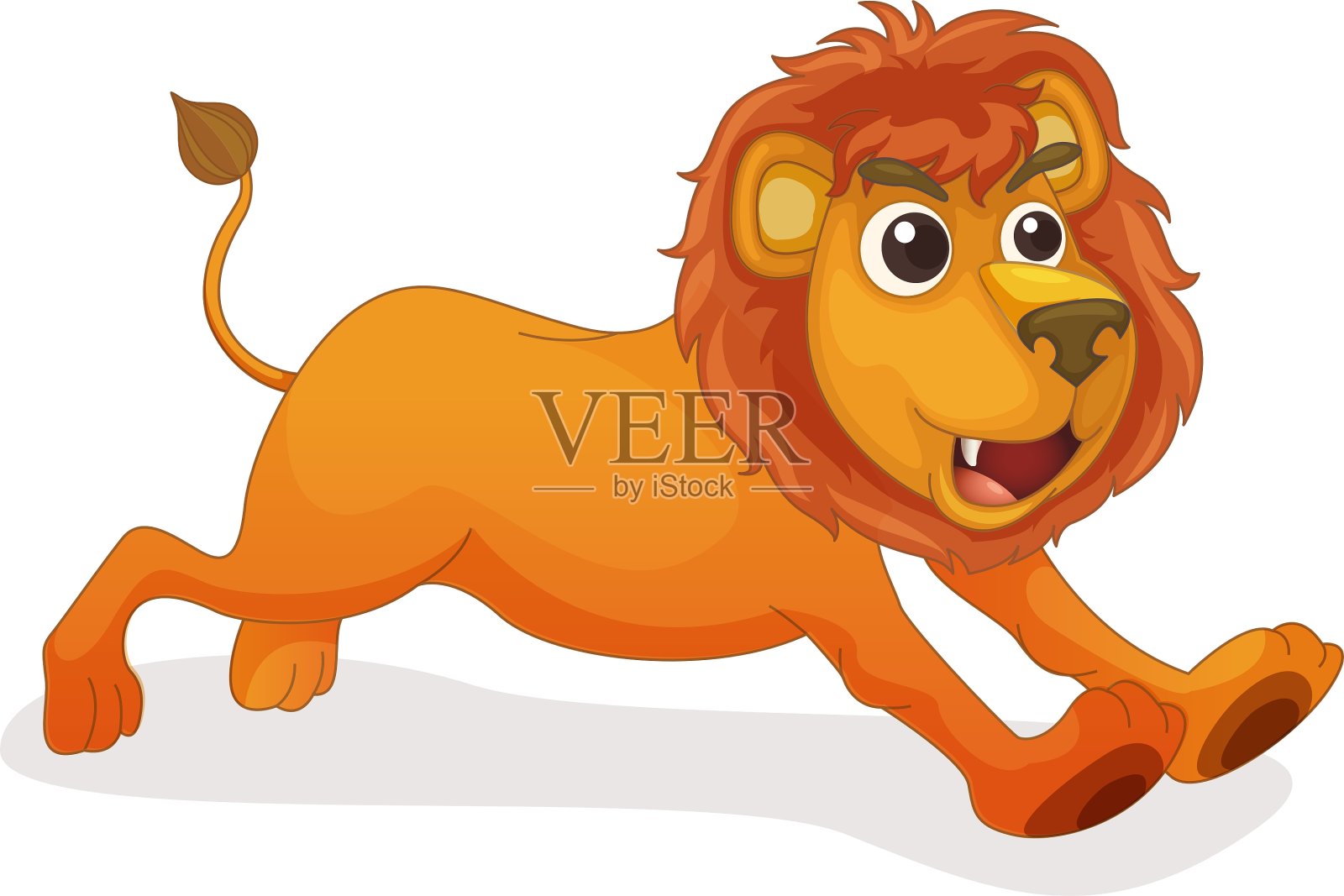 卡通动物设计元素图片