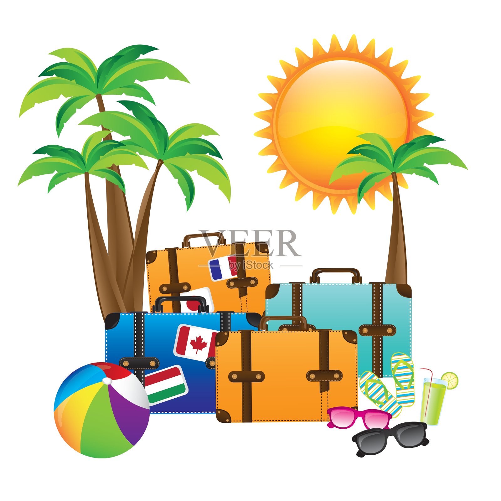 打印插画图片素材