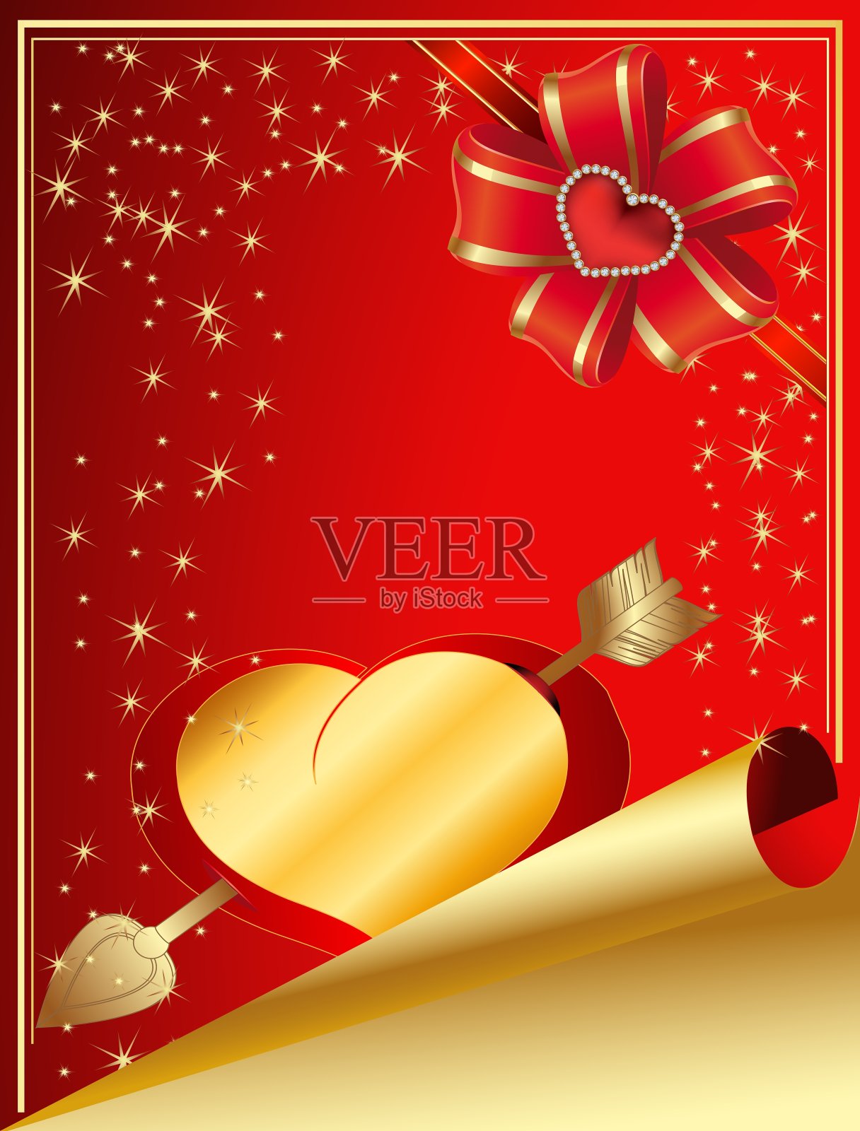 情人节插画图片素材