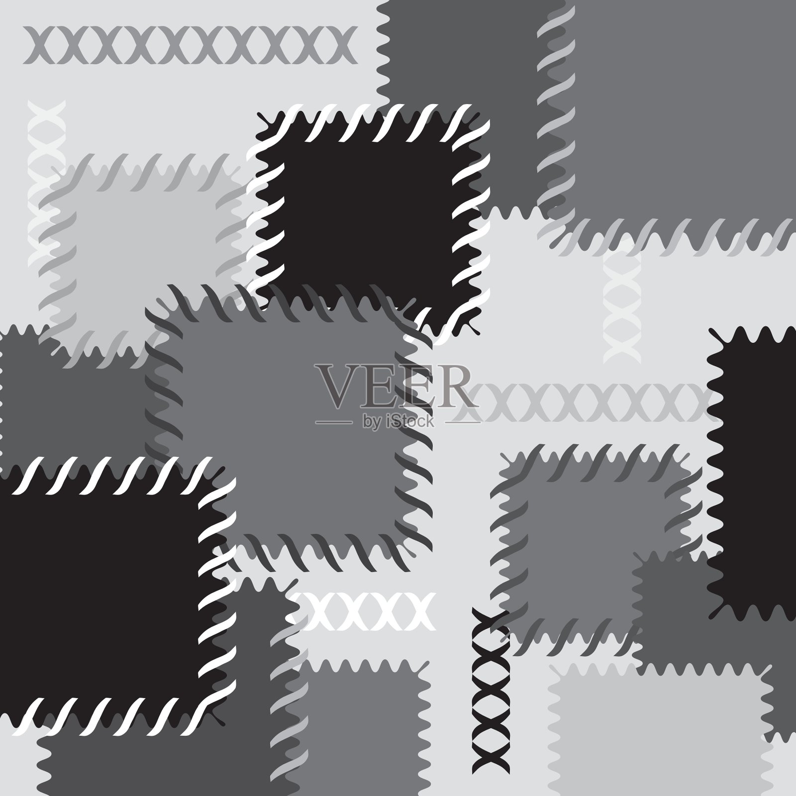 背景补丁插画图片素材