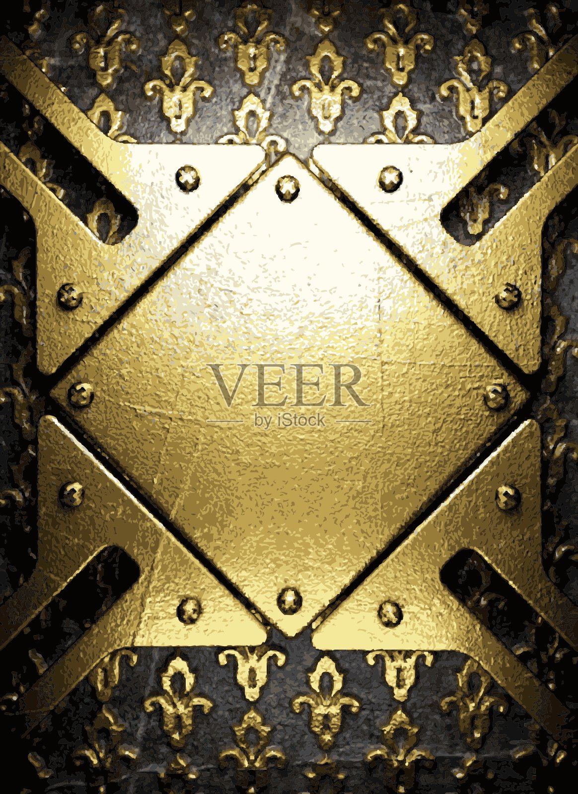 金色的背景插画图片素材